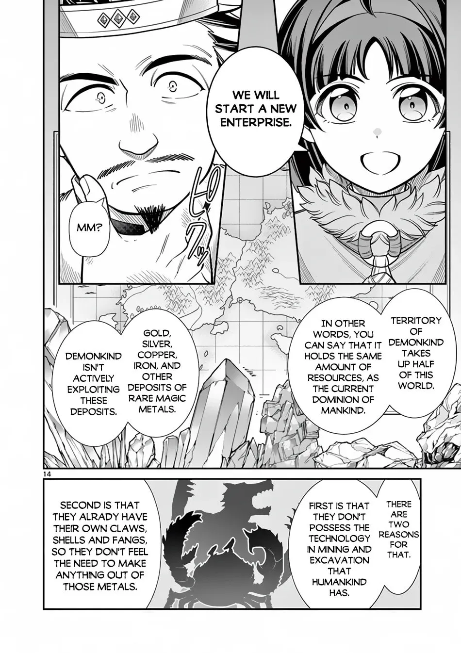 Ken to Mahou no Zeikin Taisaku, chapter 7, page 14