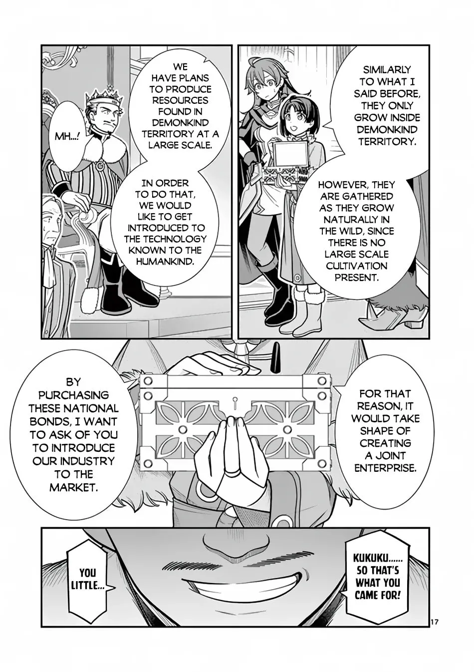 Ken to Mahou no Zeikin Taisaku, chapter 7, page 17