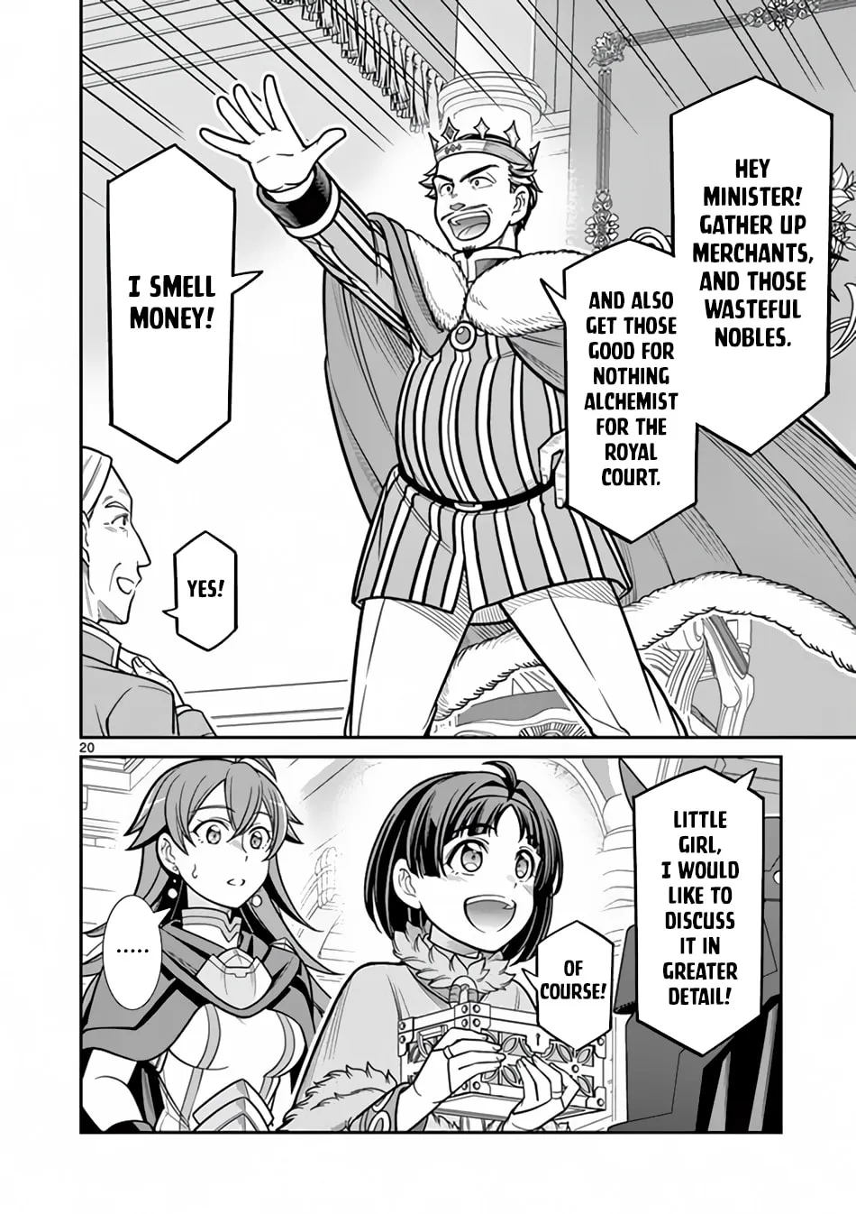 Ken to Mahou no Zeikin Taisaku, chapter 7, page 20