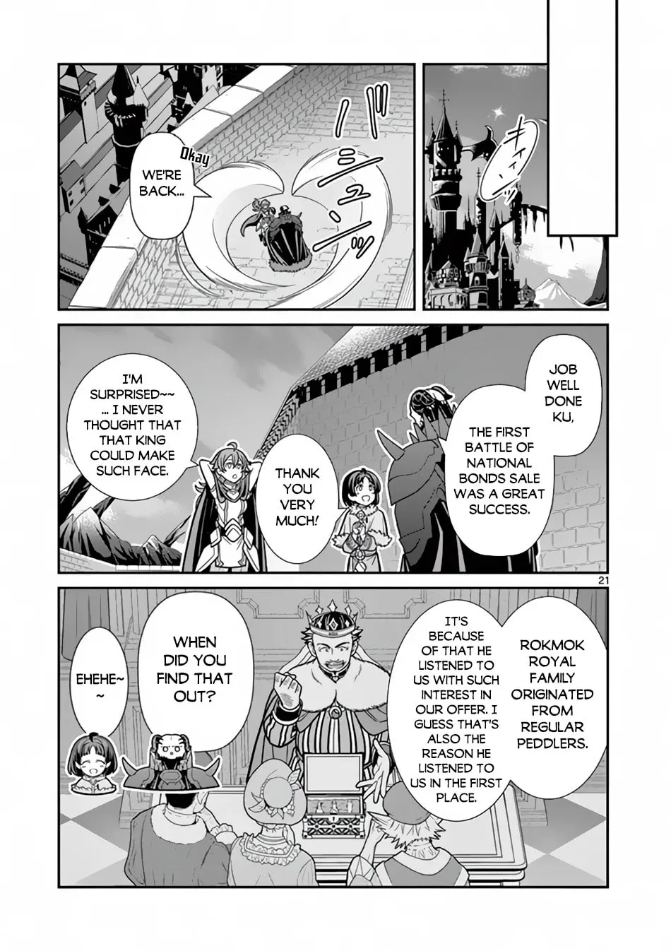 Ken to Mahou no Zeikin Taisaku, chapter 7, page 21