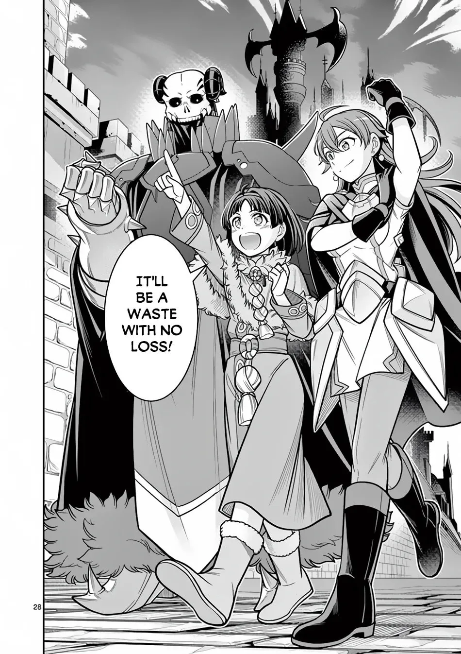 Ken to Mahou no Zeikin Taisaku, chapter 7, page 28
