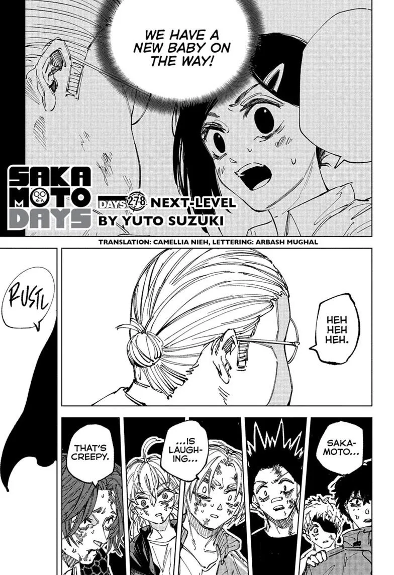 Sakamoto Days Manga Online, chapter 278, page 1