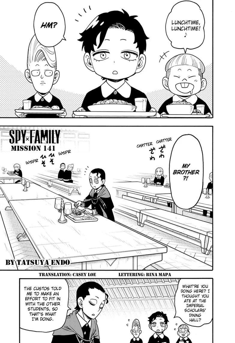 SPY x FAMILY Manga, chapter 141, page 1