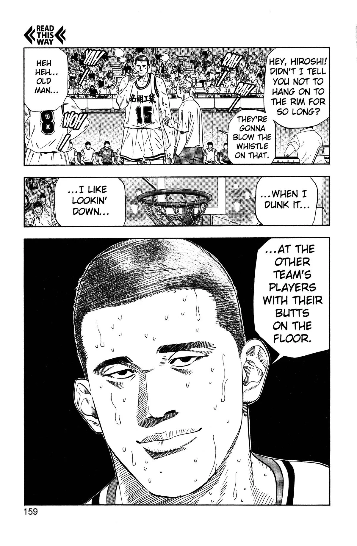 Slam Dunk, chapter 187, page 10