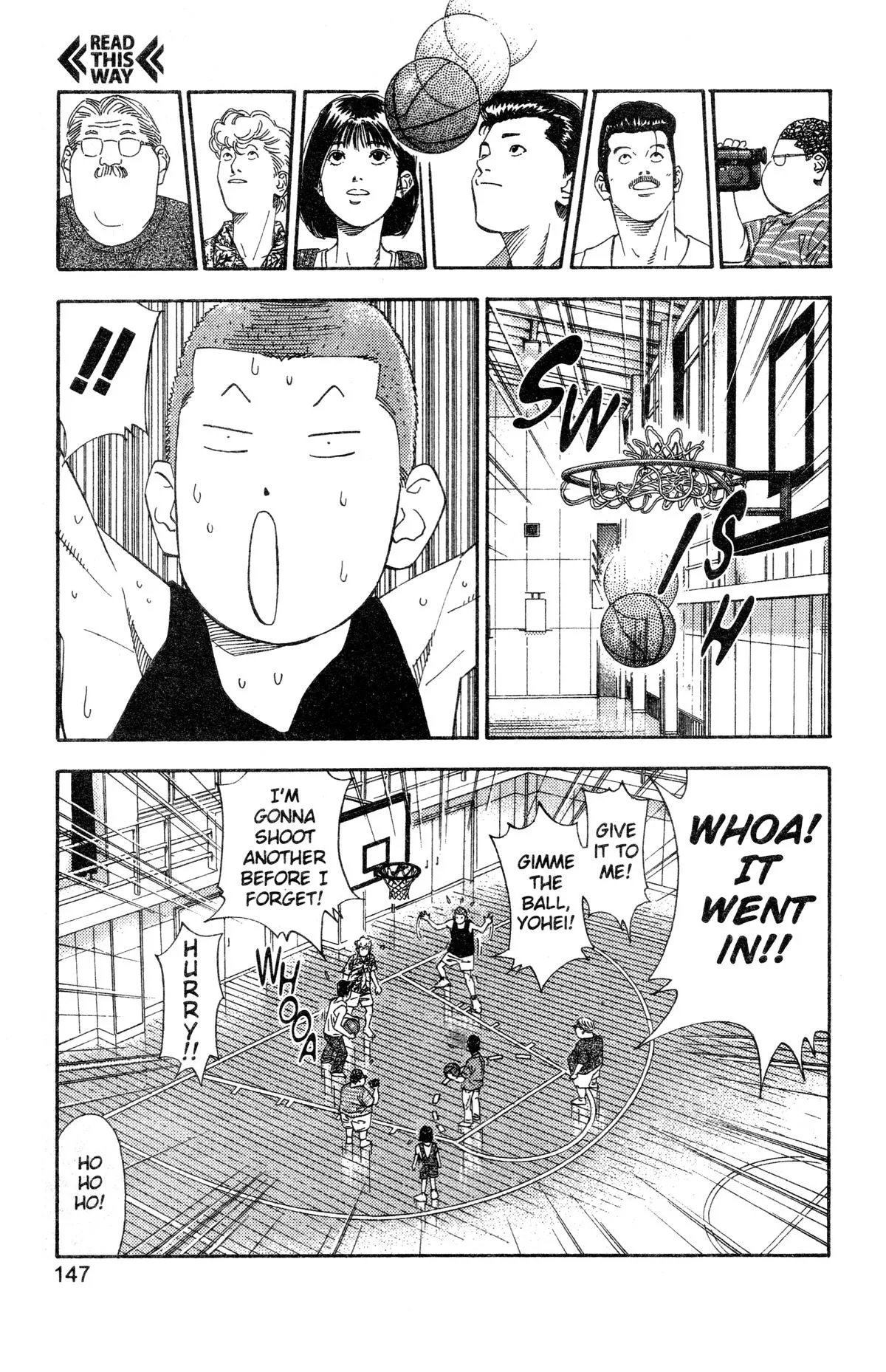 Slam Dunk, chapter 195, page 19