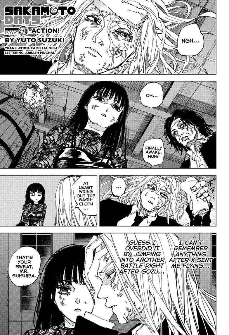 Sakamoto Days Manga Online, chapter 279, page 1