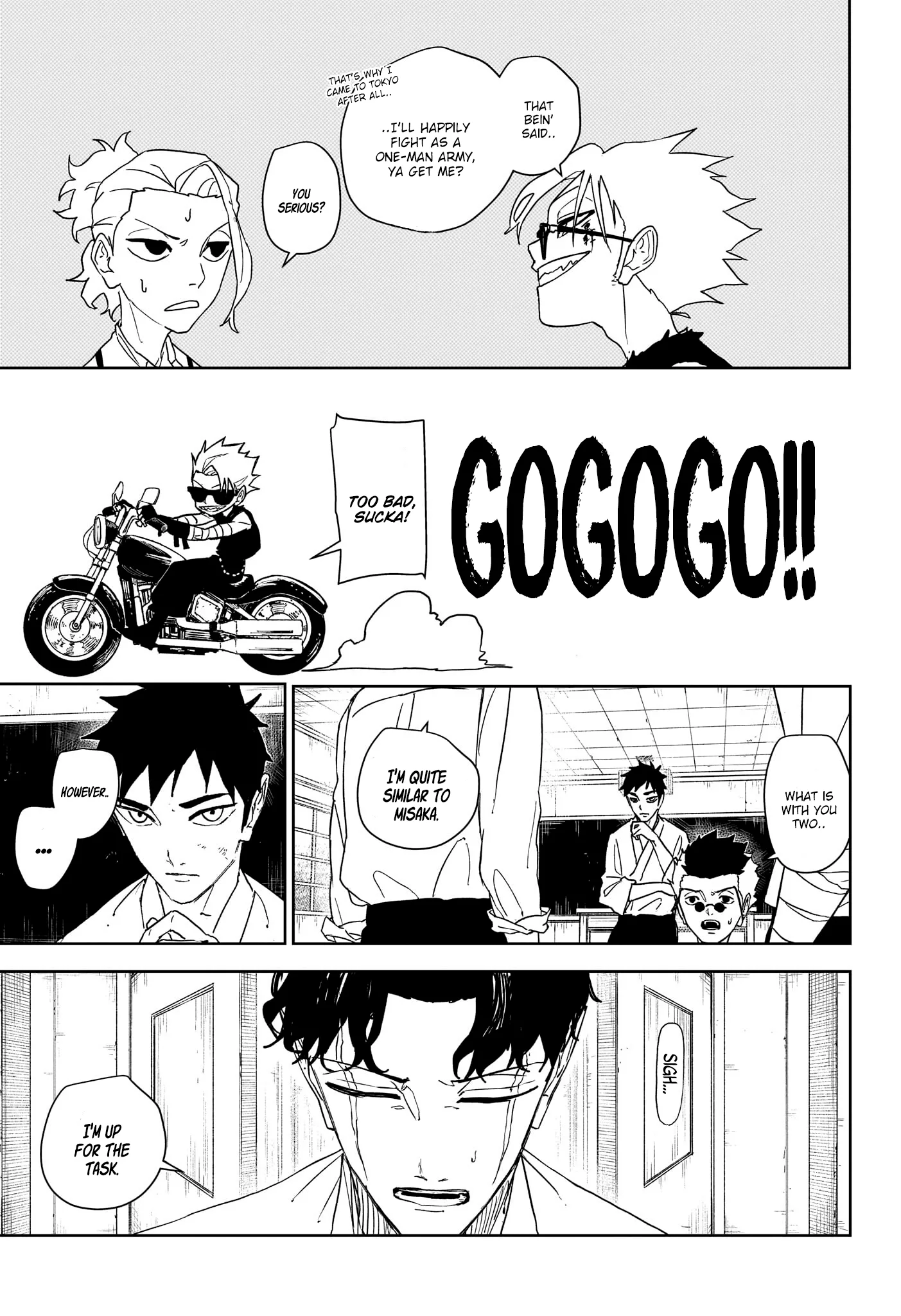 Kagurabachi, chapter 135, page 3
