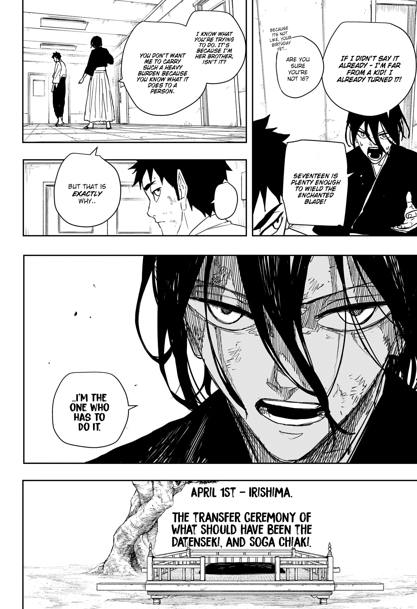 Kagurabachi, chapter 135, page 8