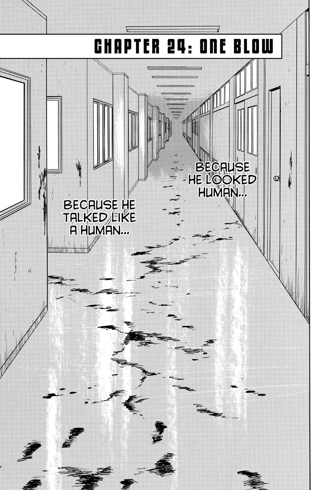 Parasyte, chapter 24, page 1