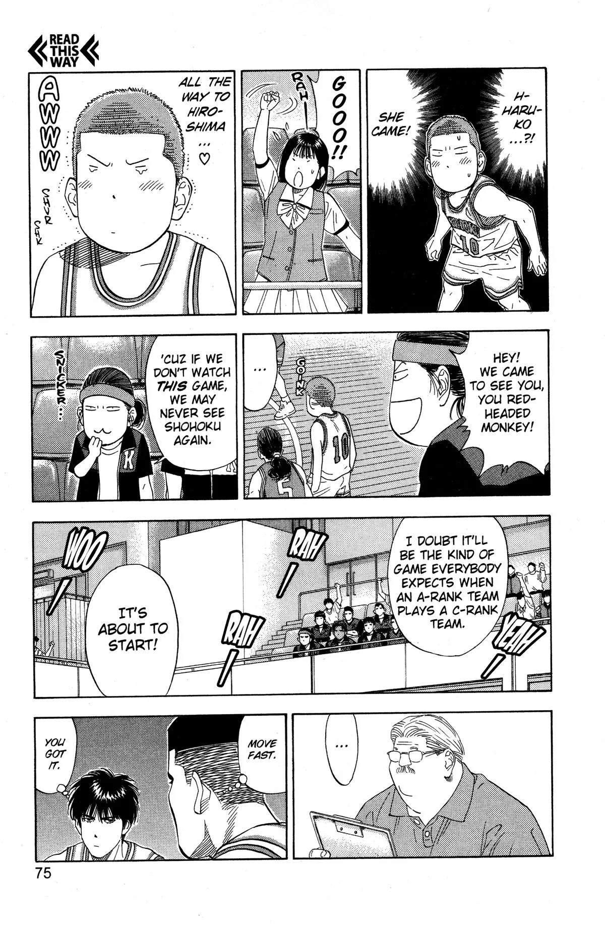 Slam Dunk, chapter 201, page 8