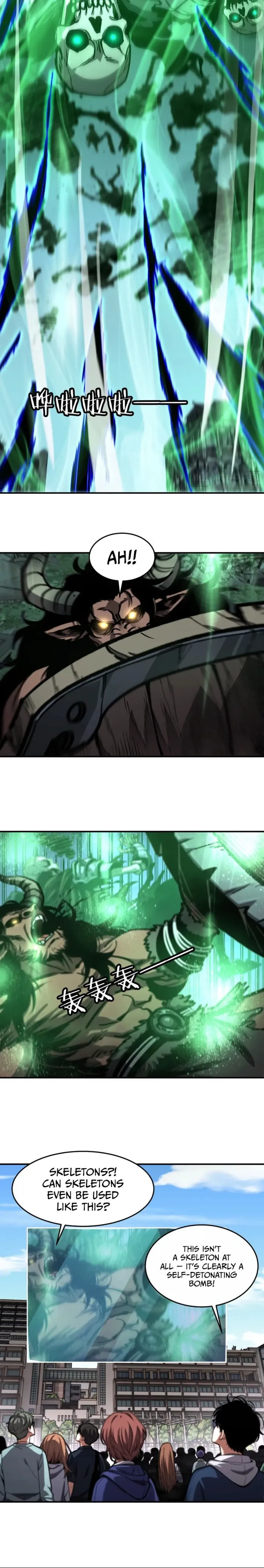 Becoming Necromancer God Through a Skeleton Clone, chapter 24, page 8