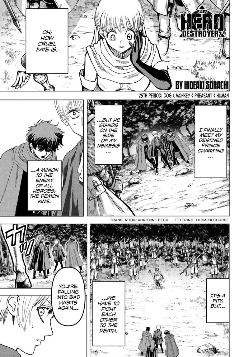 Class 2-B Hero Destroyerz, chapter 25, page 1