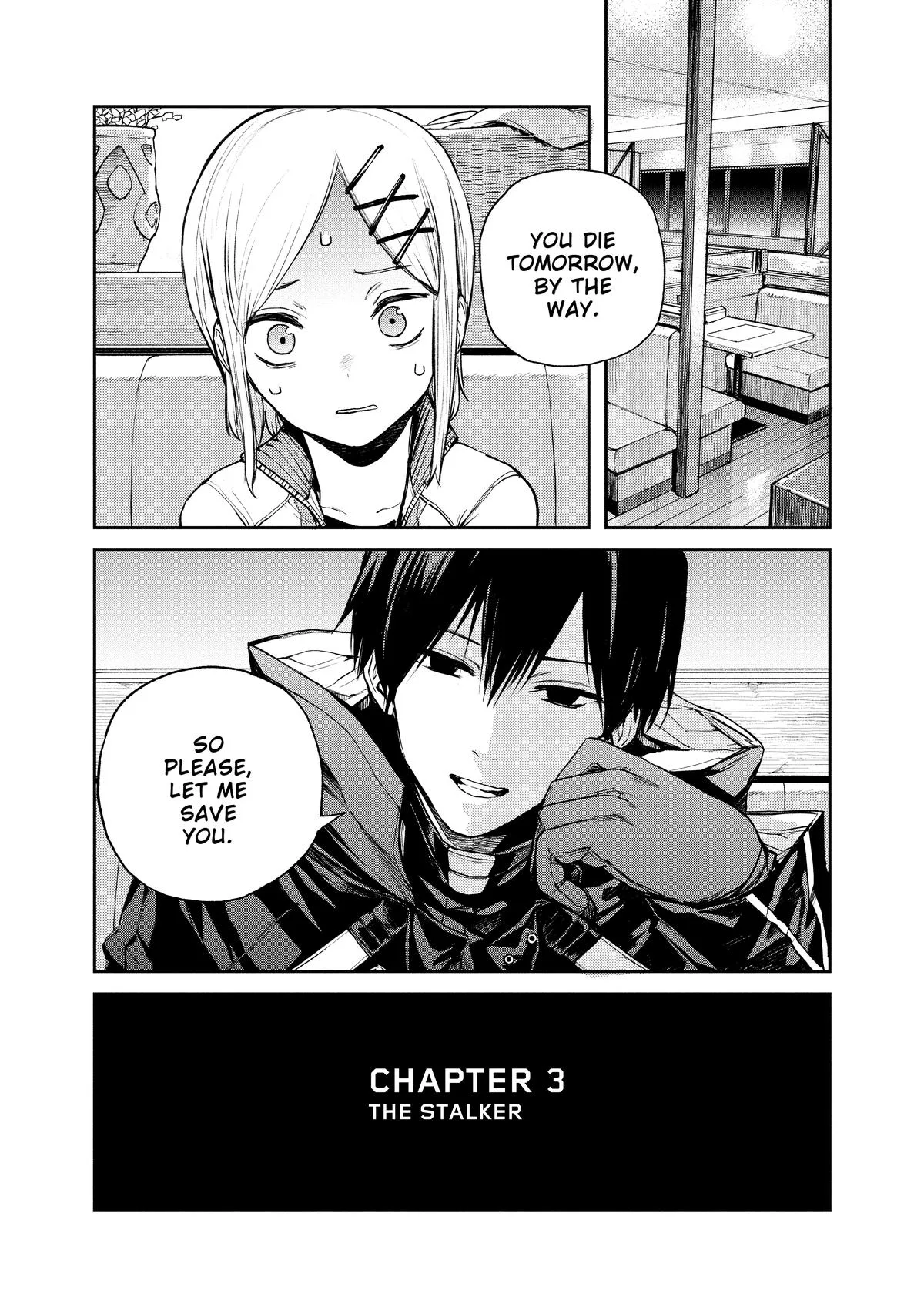 Cosmic Censorship, chapter 3, page 1
