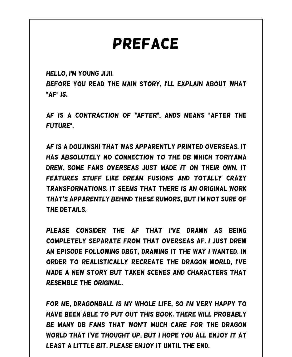 Dragon Ball Af, chapter 2, page 9