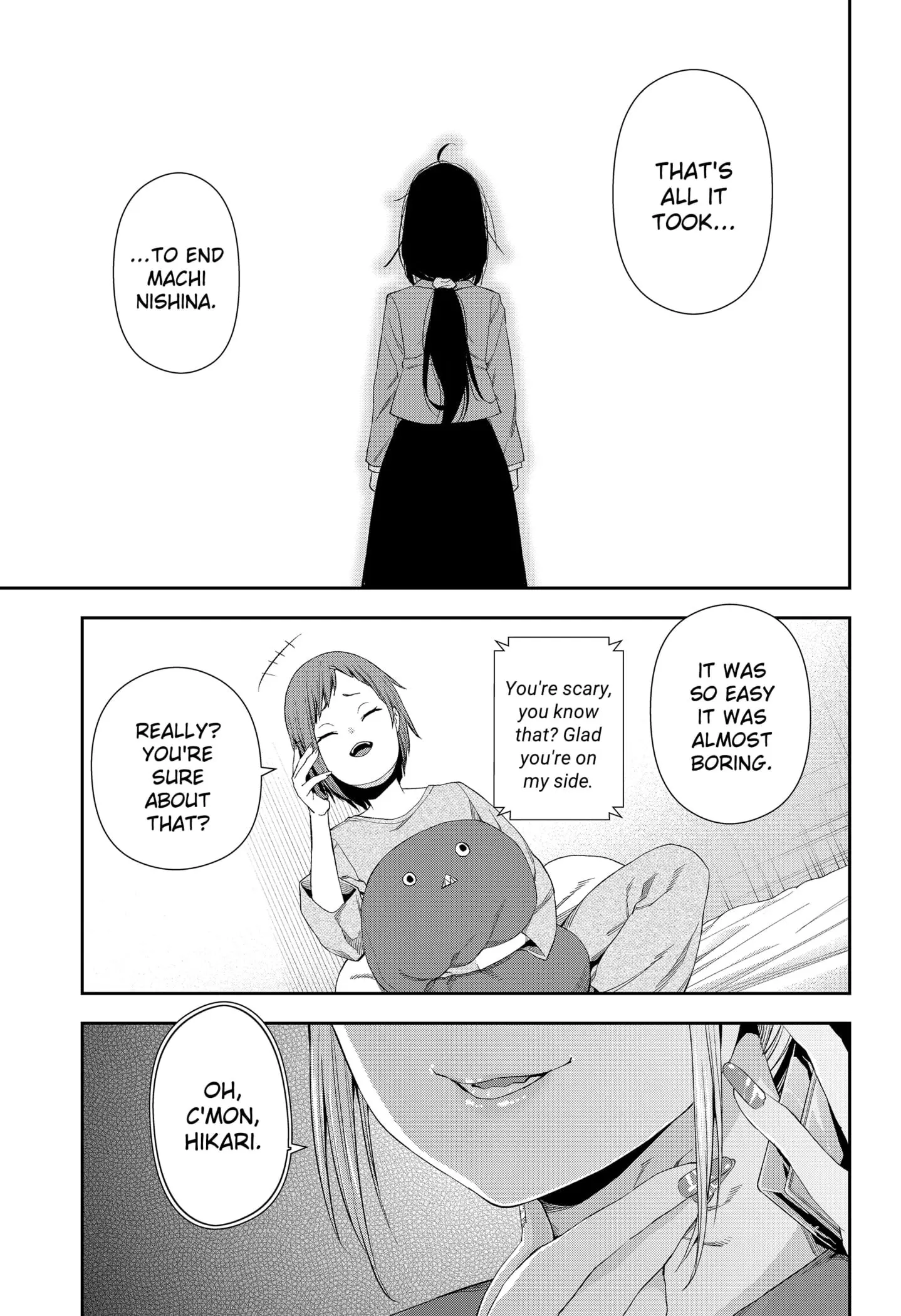 Machi and Oboro, chapter 1, page 54