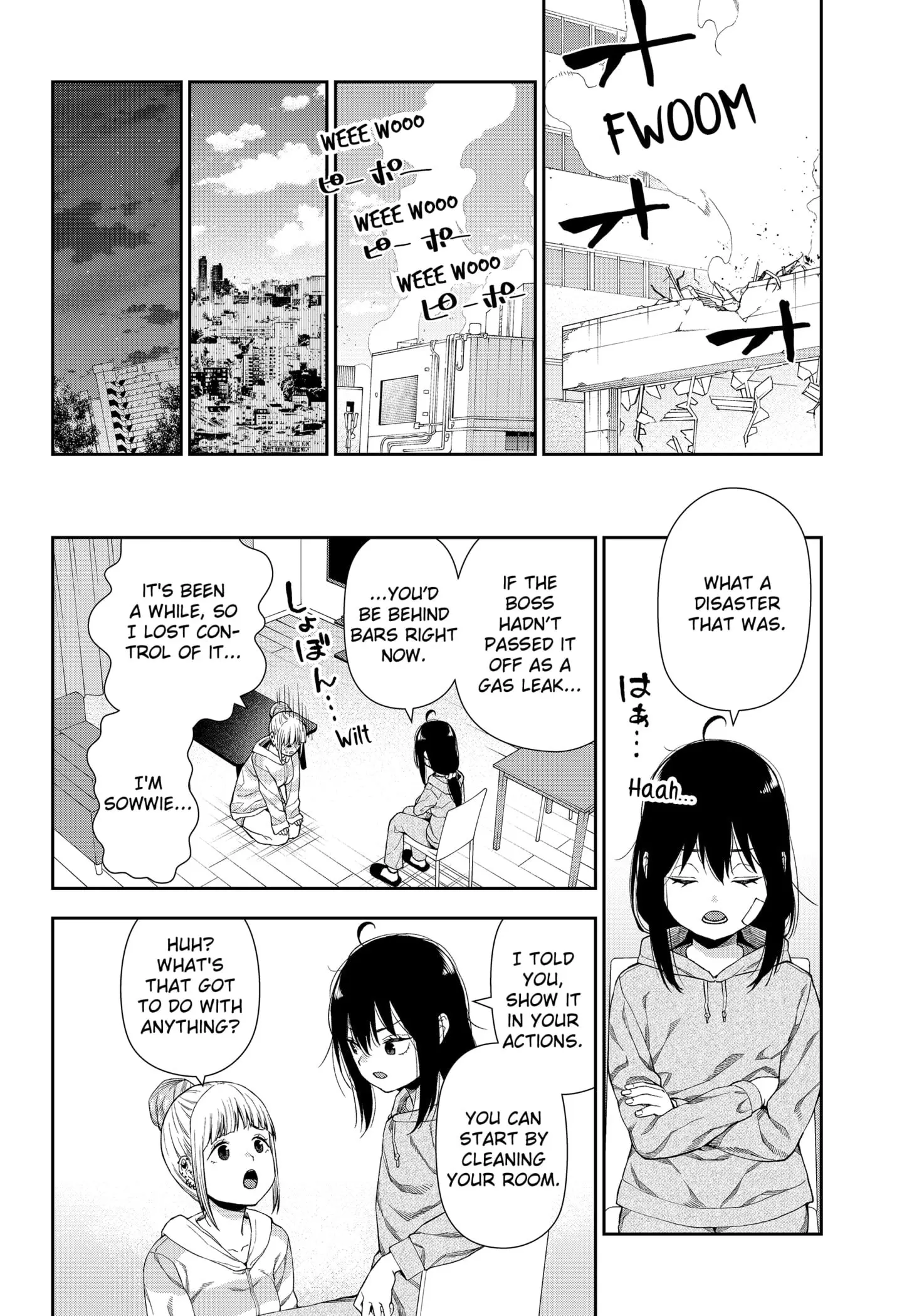 Machi and Oboro, chapter 2, page 40