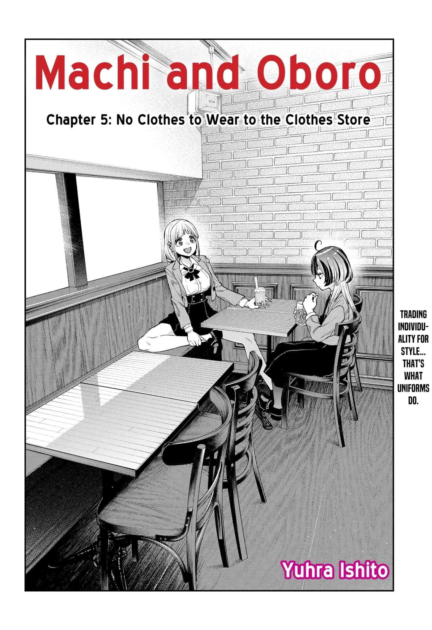 Machi and Oboro, chapter 5, page 2