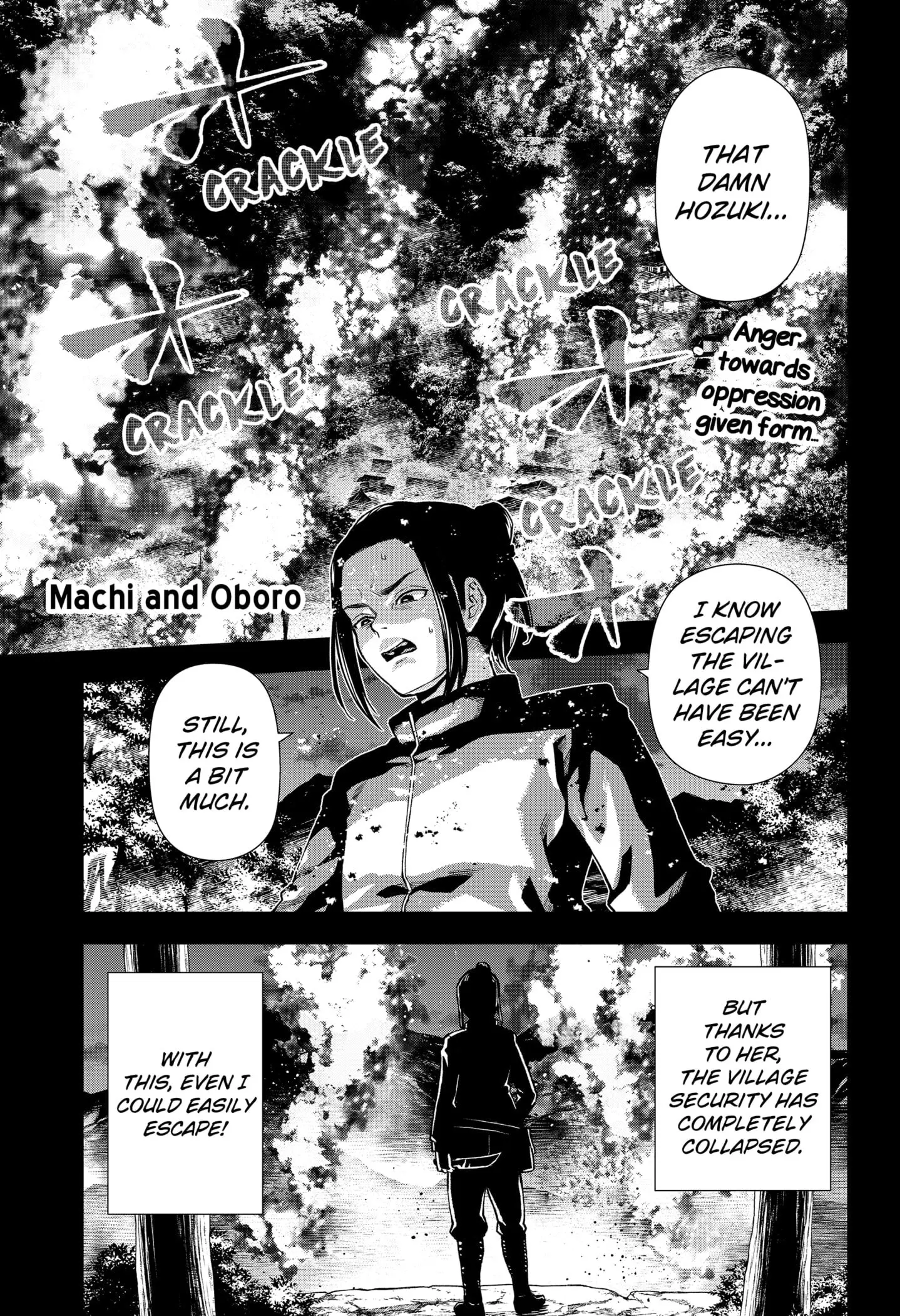 Machi and Oboro, chapter 6, page 1