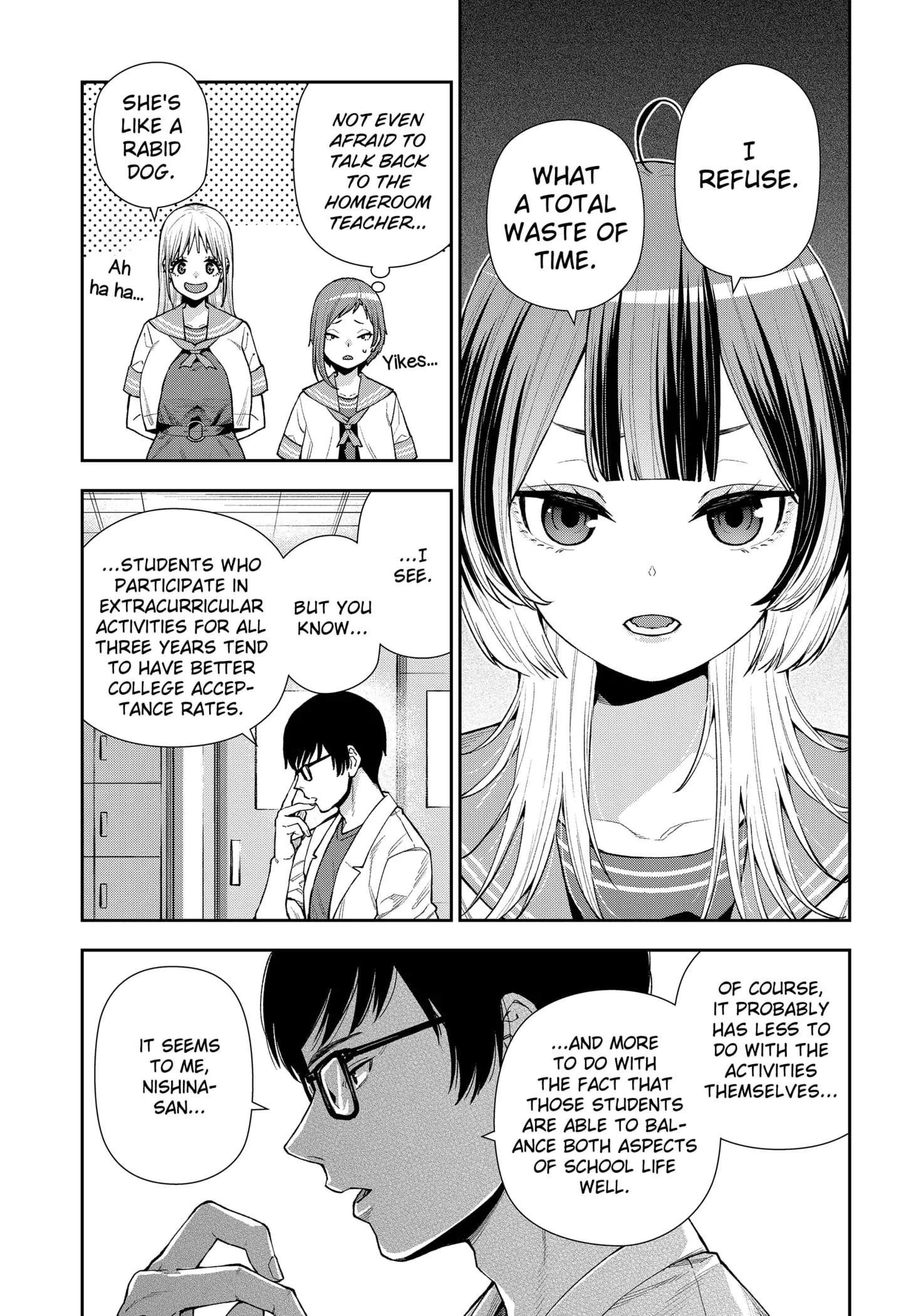 Machi and Oboro, chapter 10, page 3