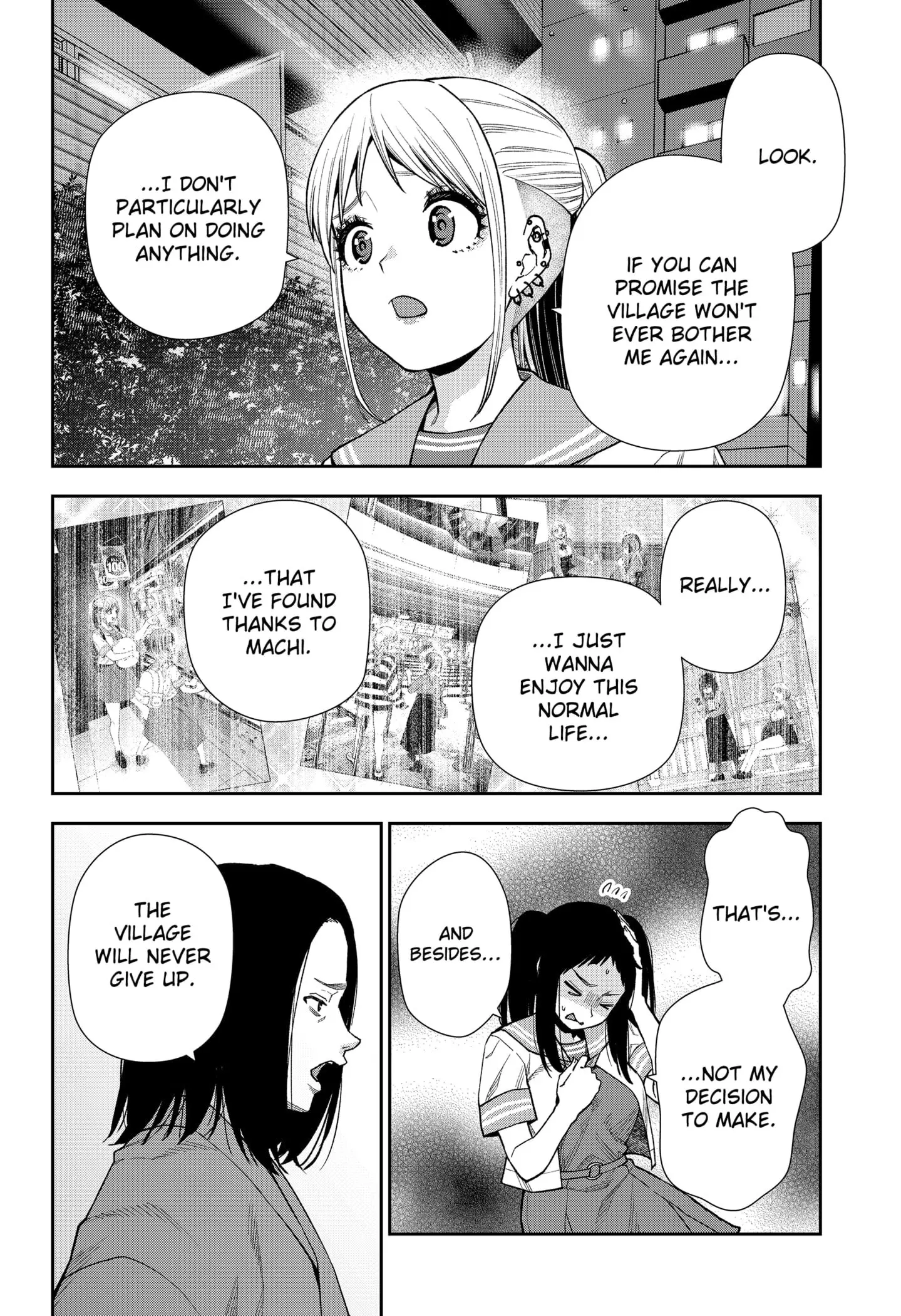 Machi and Oboro, chapter 14, page 8