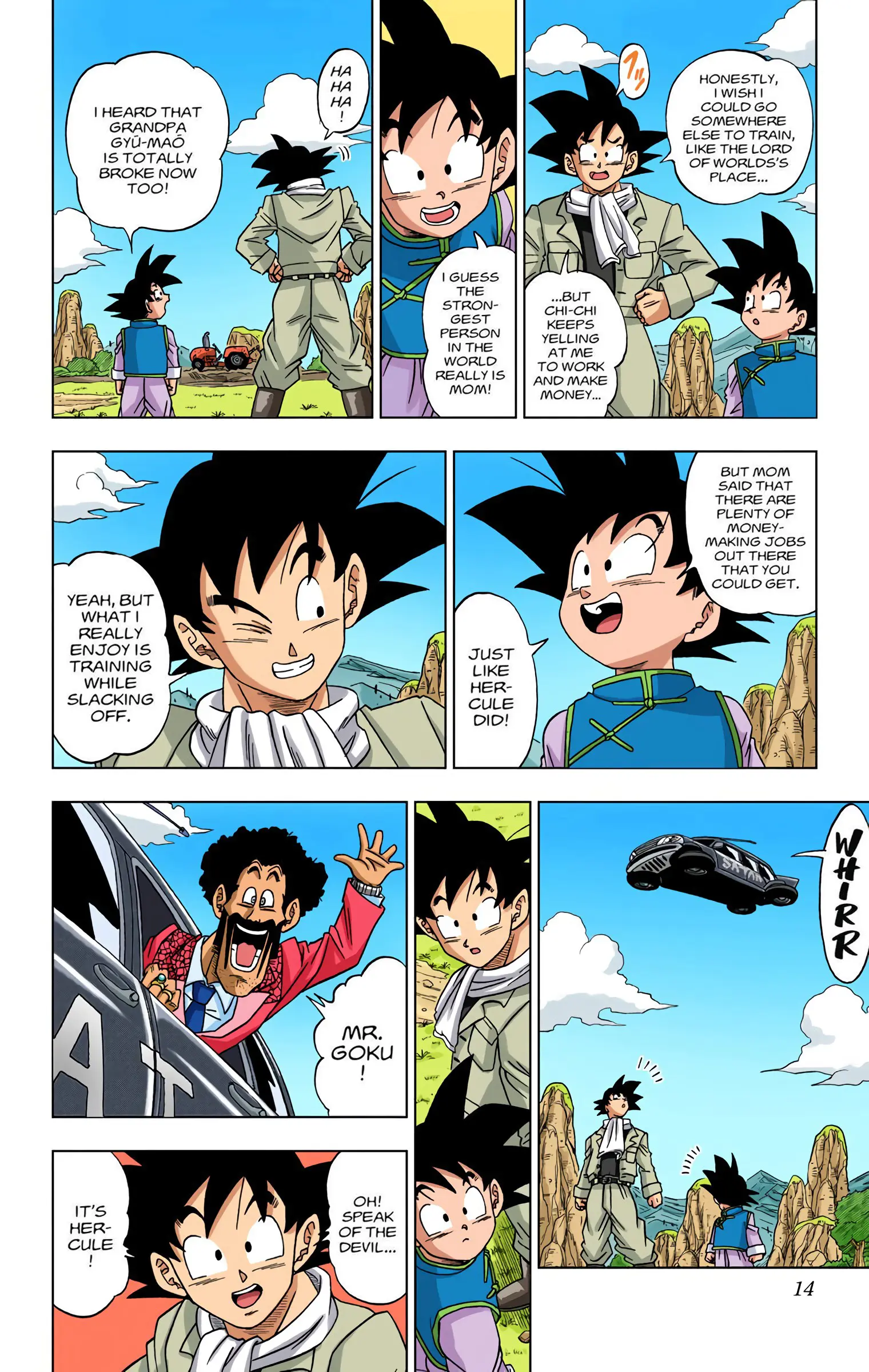 Dragon Ball Super Colored Manga, chapter 1, page 13