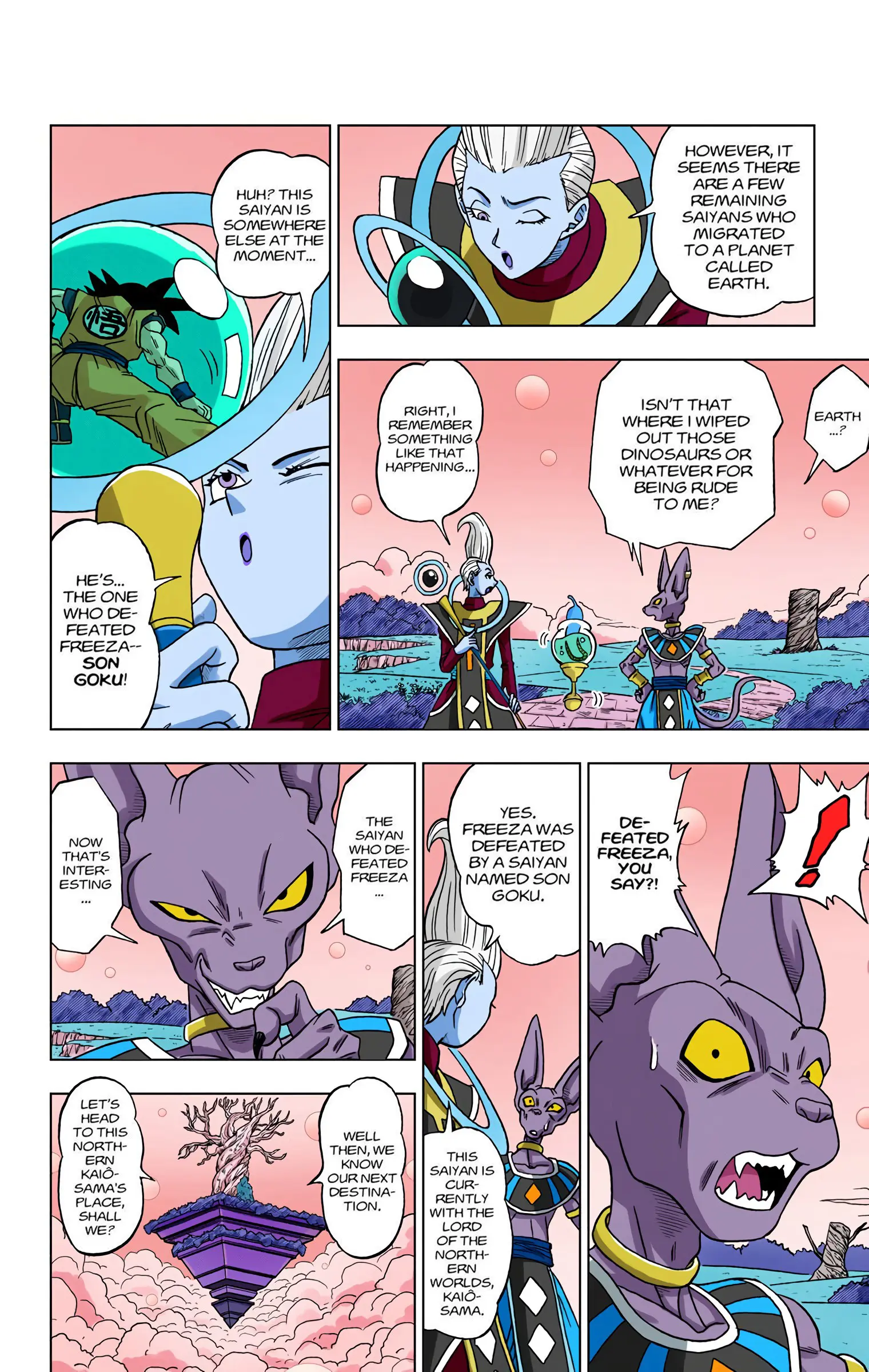 Dragon Ball Super Colored Manga, chapter 2, page 2
