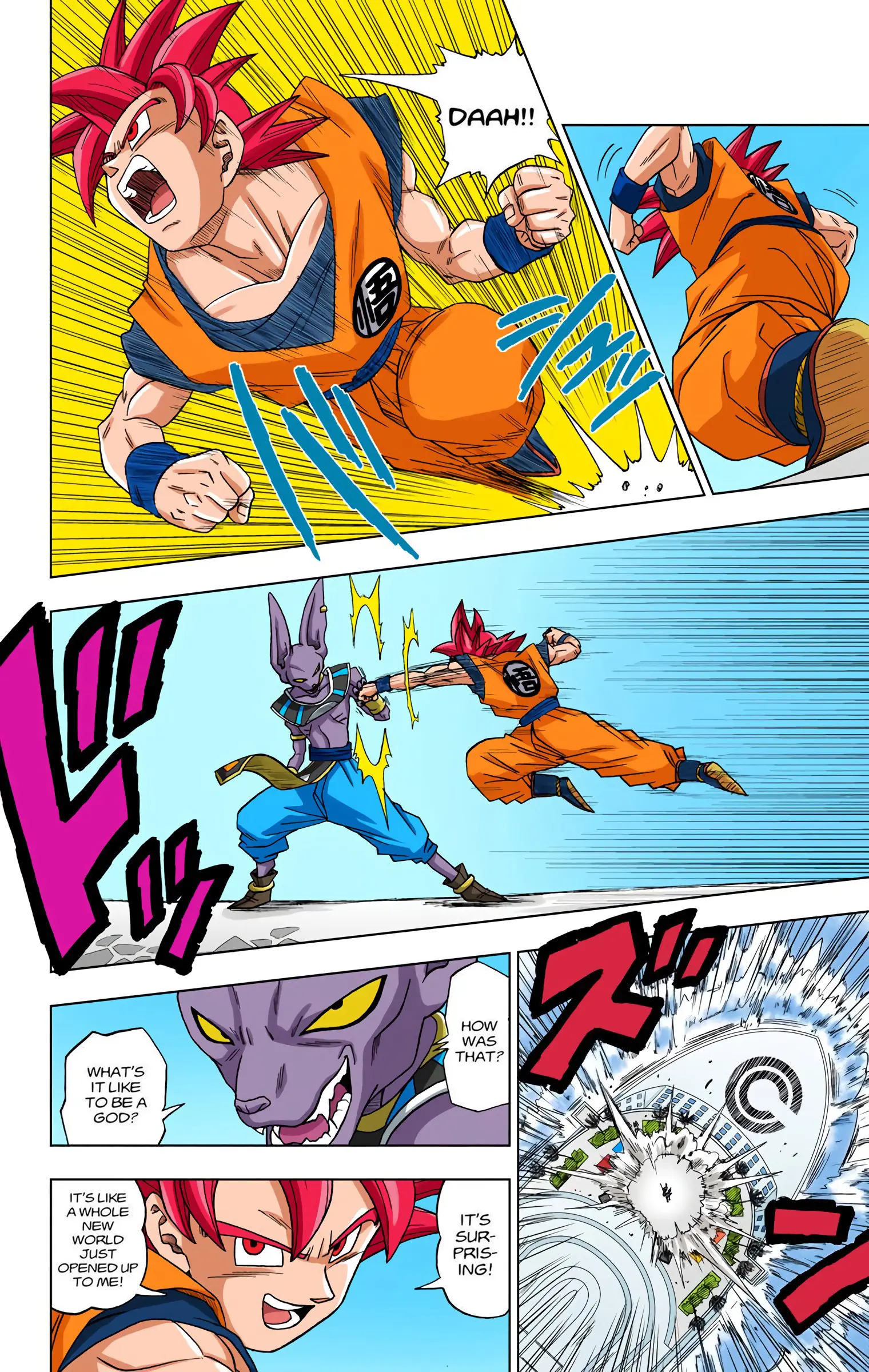 Dragon Ball Super Colored Manga, chapter 4, page 4