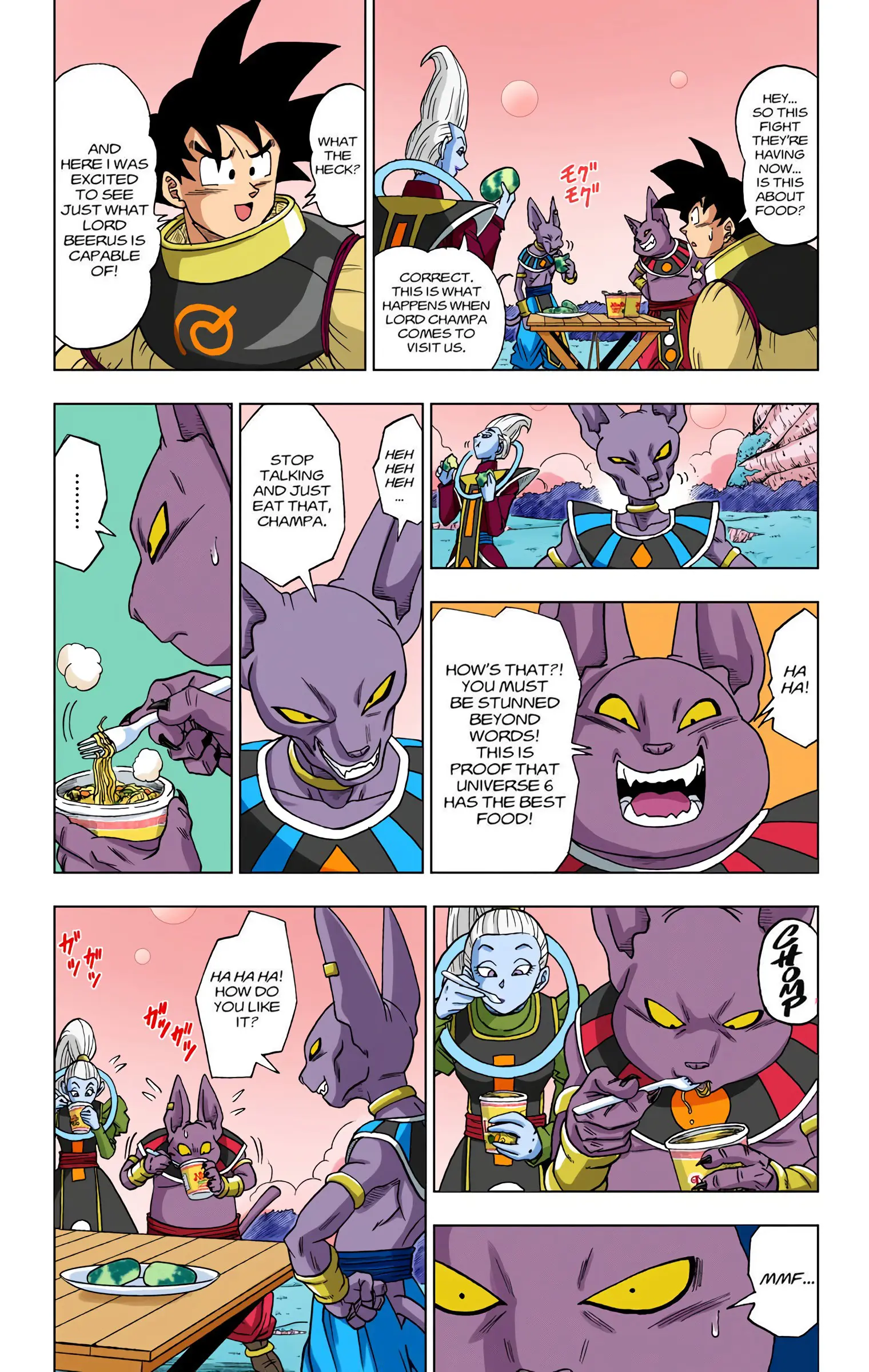 Dragon Ball Super Colored Manga, chapter 5, page 16