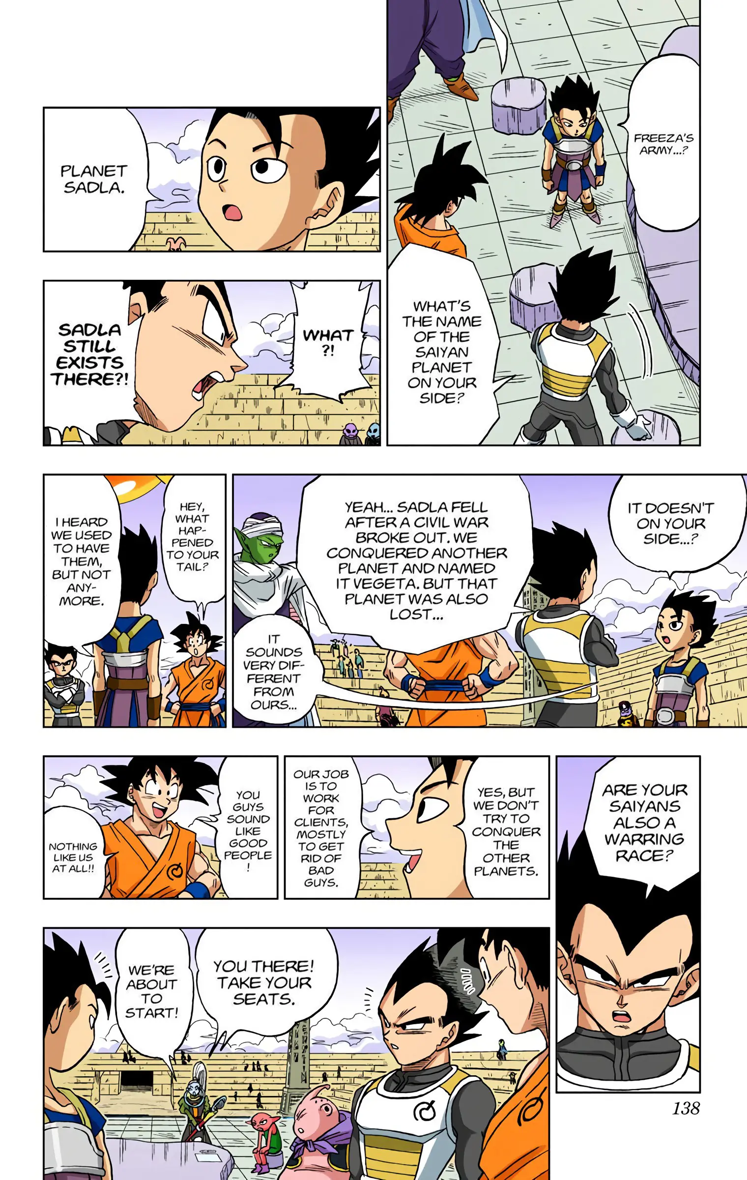 Dragon Ball Super Colored Manga, chapter 8, page 4