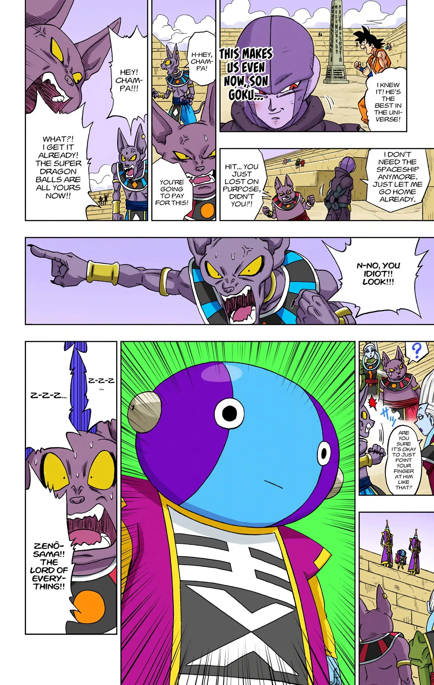 Dragon Ball Super Colored Manga, chapter 13, page 34