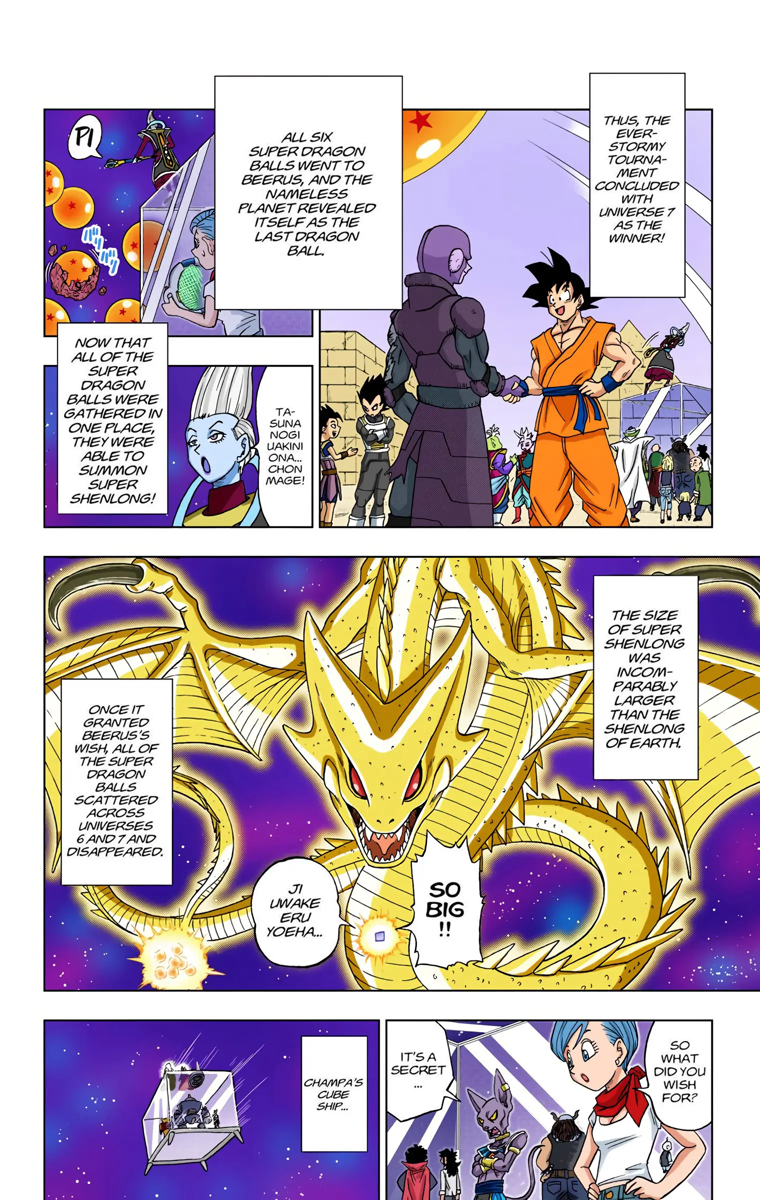 Dragon Ball Super Colored Manga, chapter 13, page 38