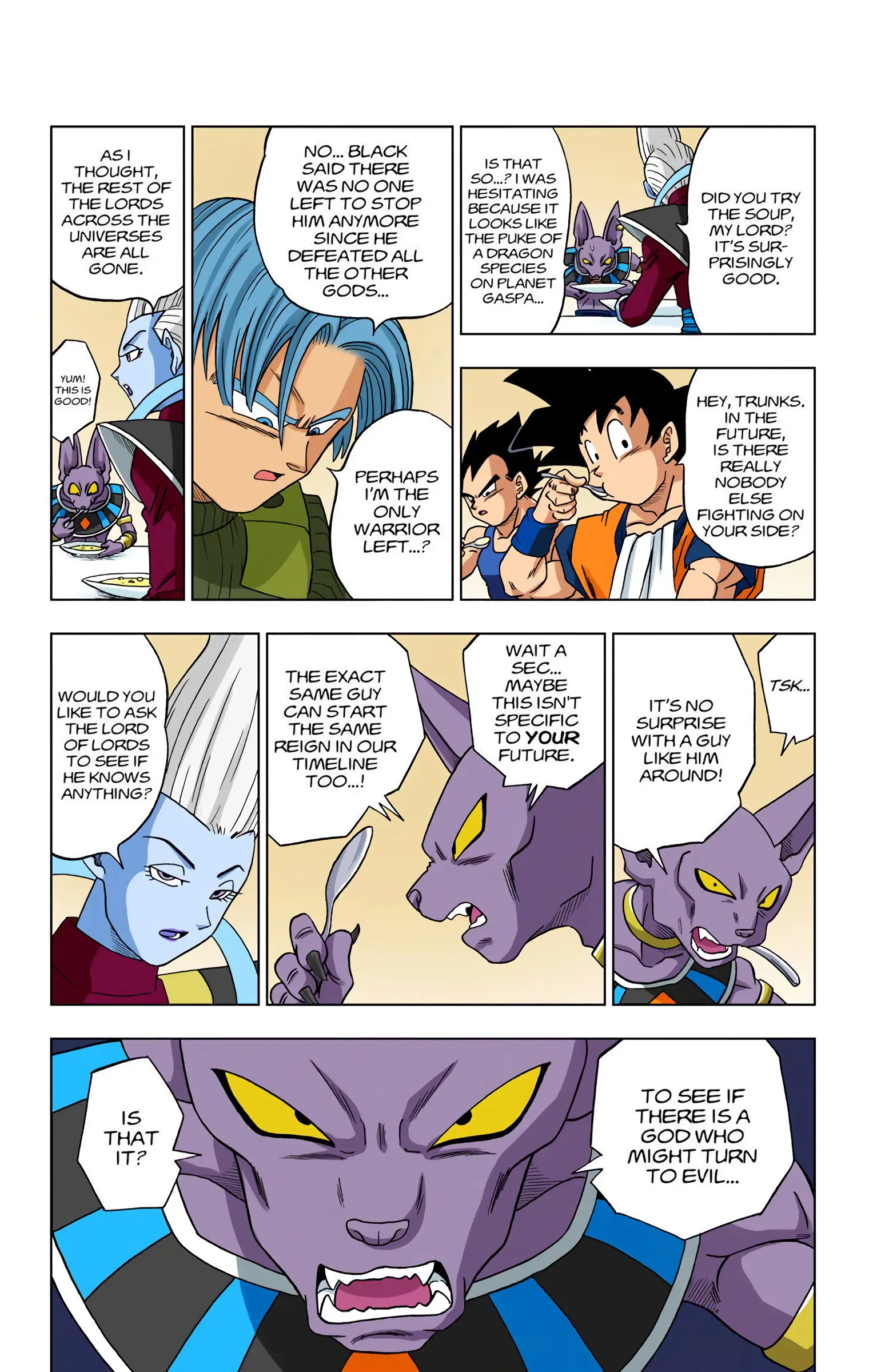Dragon Ball Super Colored Manga, chapter 16, page 31