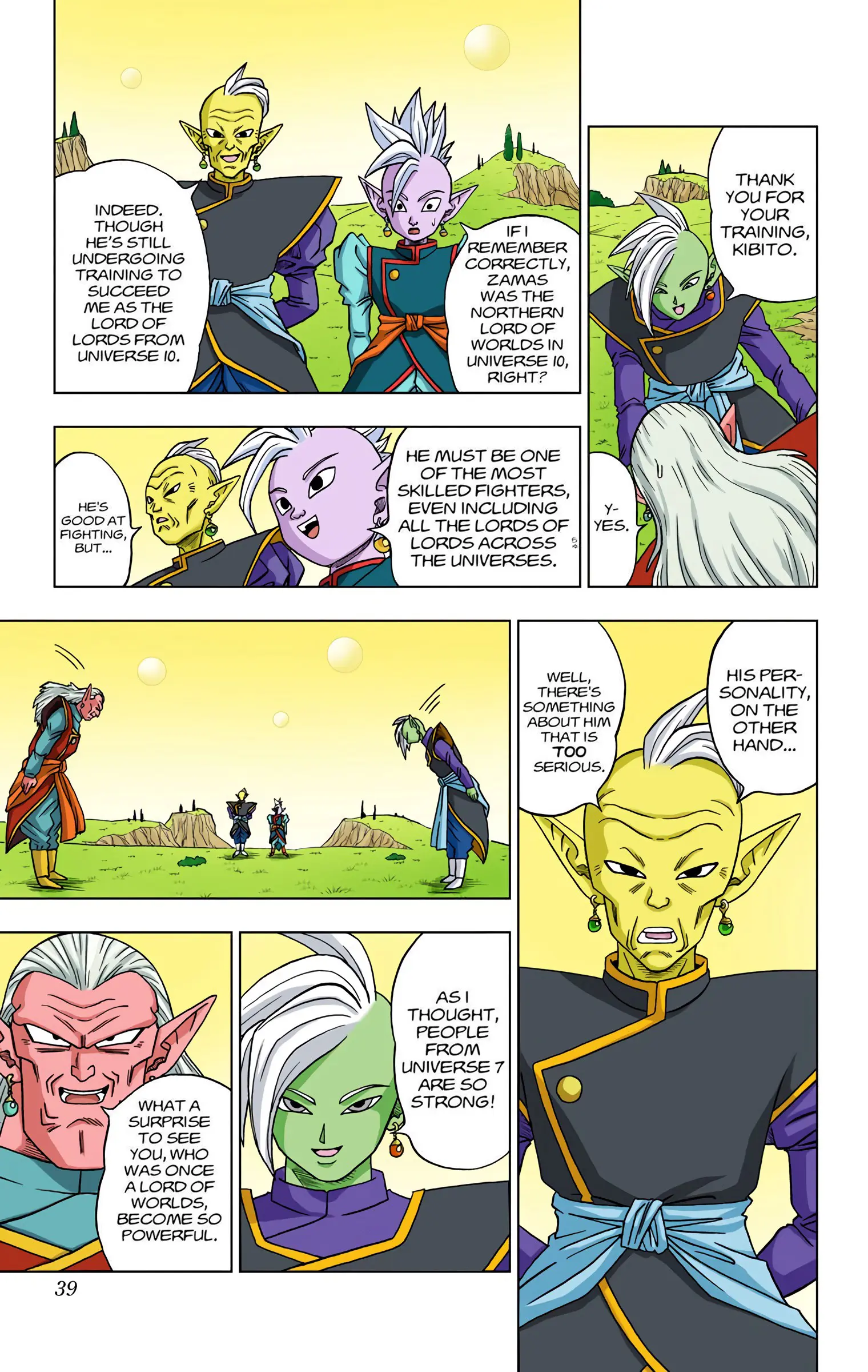 Dragon Ball Super Colored Manga, chapter 16, page 38