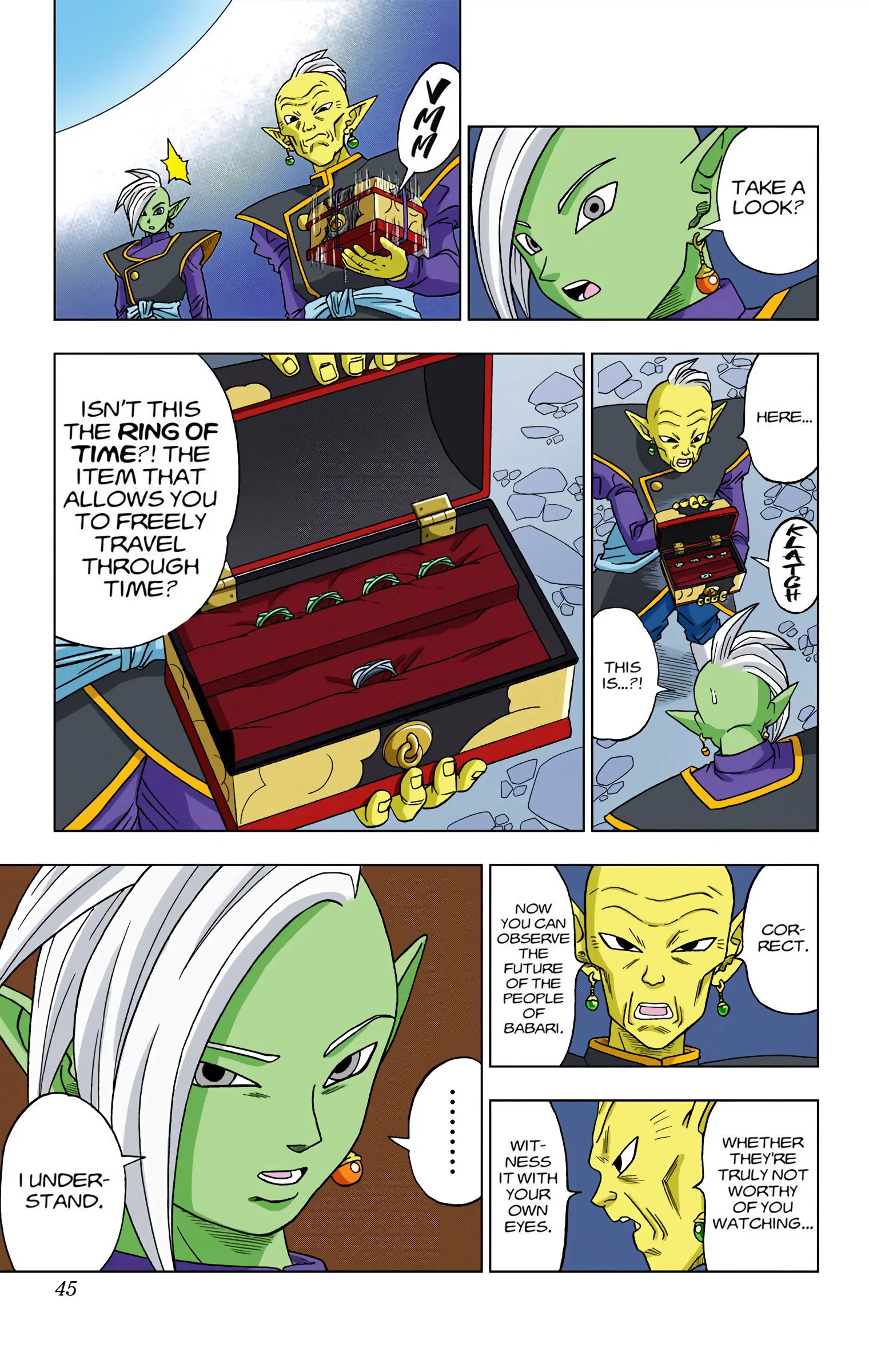 Dragon Ball Super Colored Manga, chapter 16, page 44