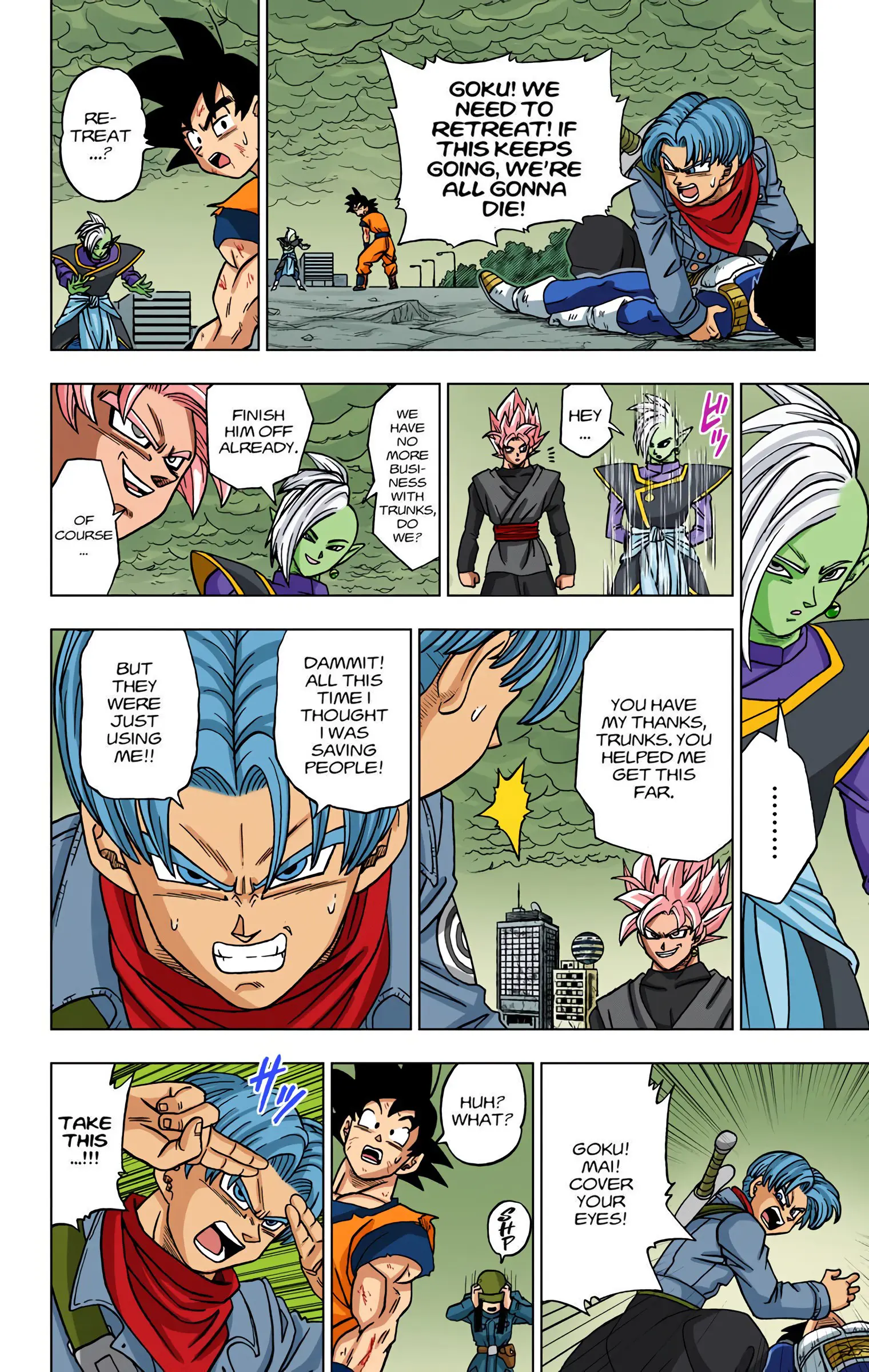 Dragon Ball Super Colored Manga, chapter 20, page 30