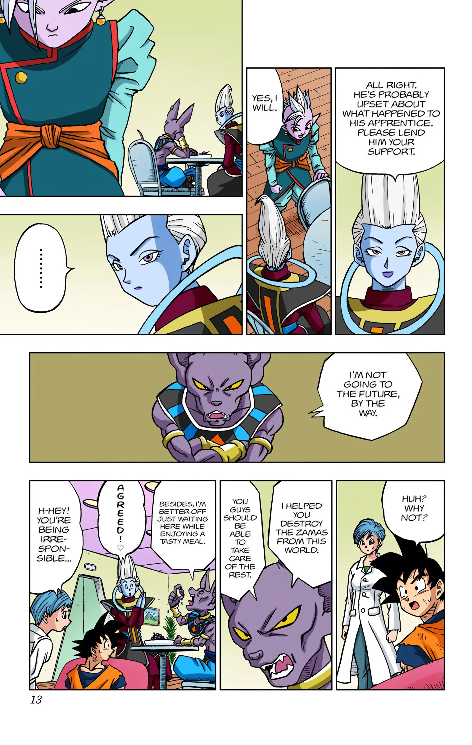 Dragon Ball Super Colored Manga, chapter 21, page 12