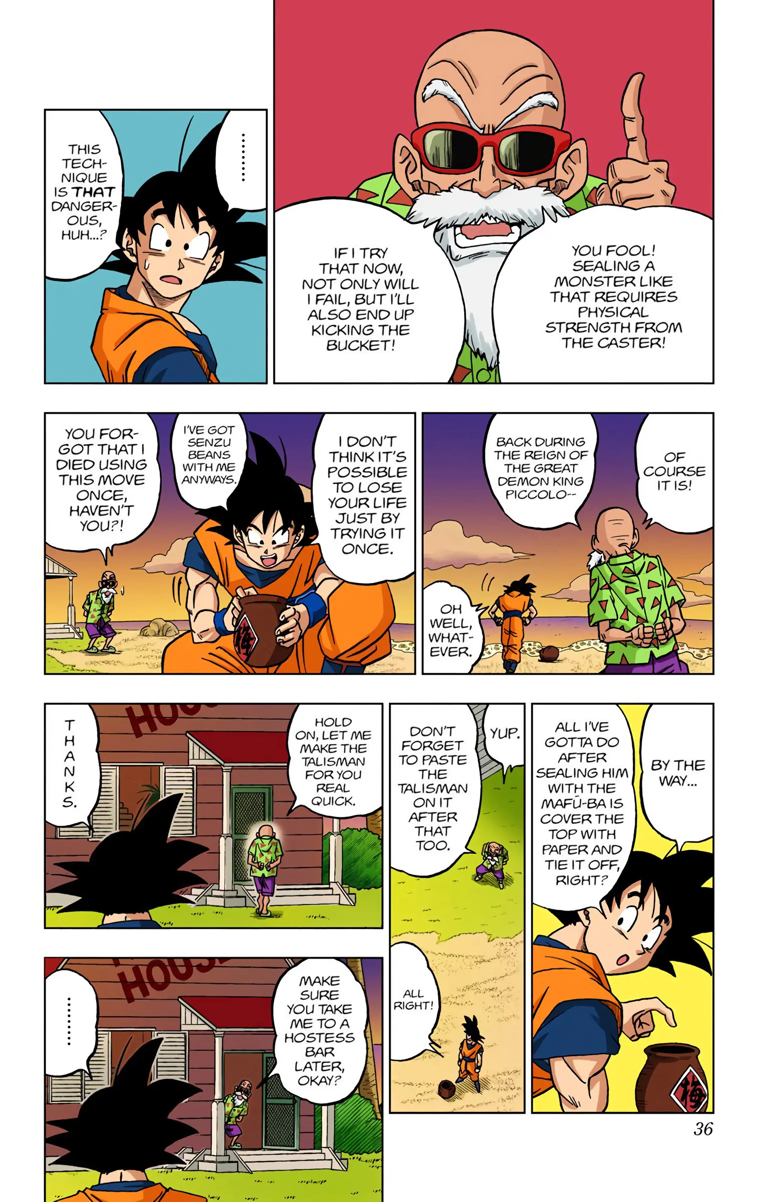 Dragon Ball Super Colored Manga, chapter 21, page 35