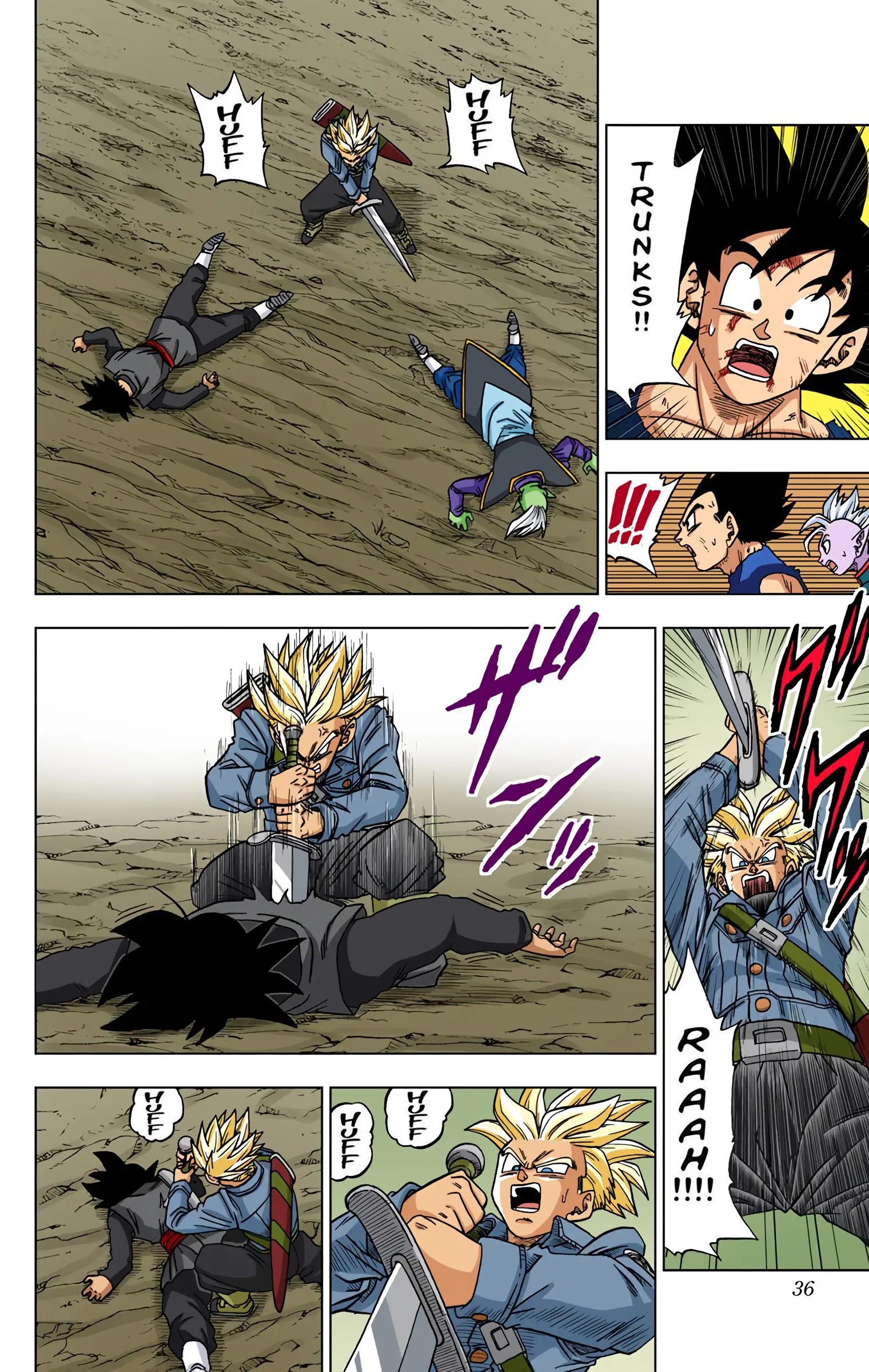 Dragon Ball Super Colored Manga, chapter 25, page 35