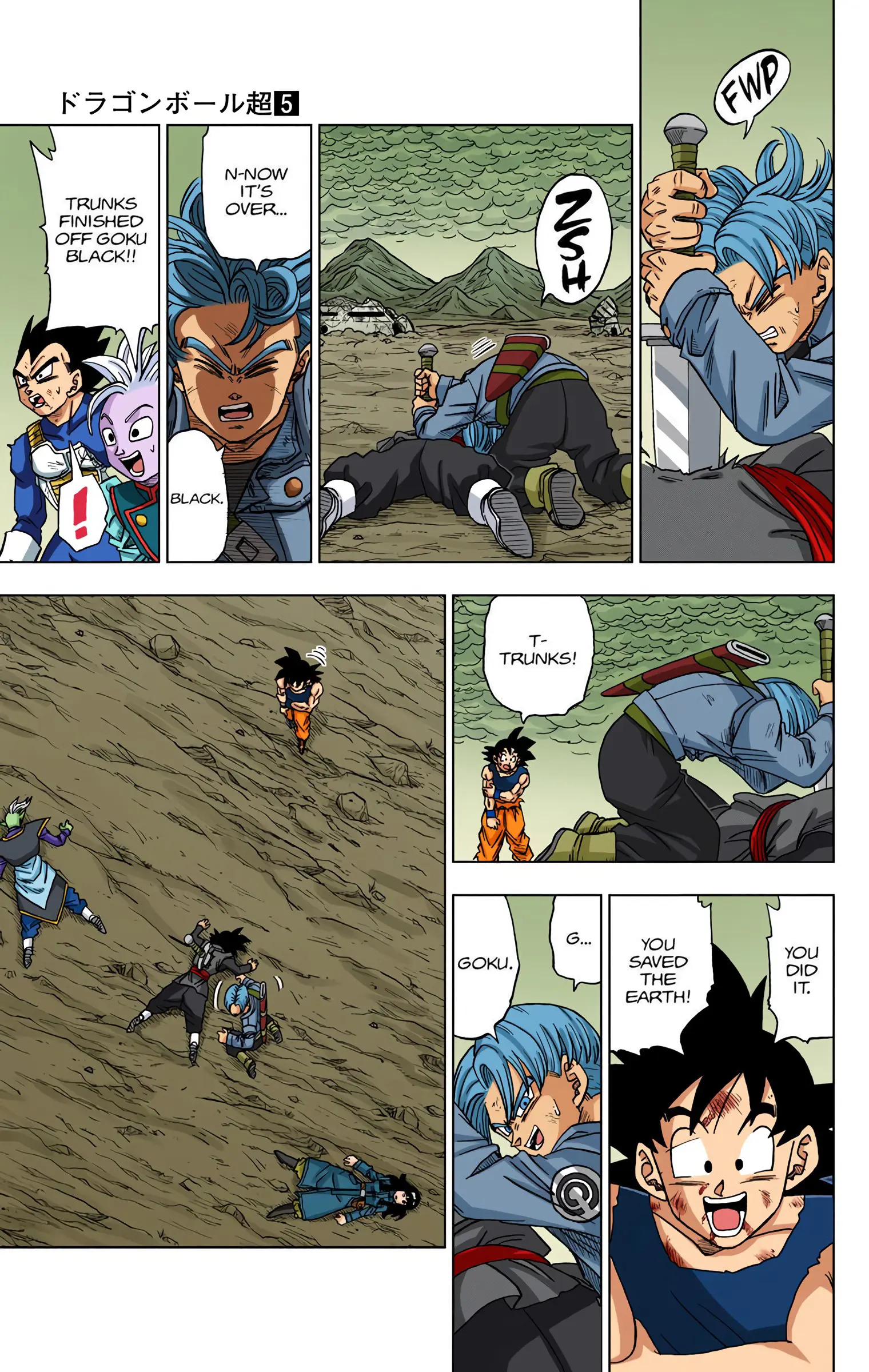 Dragon Ball Super Colored Manga, chapter 25, page 36
