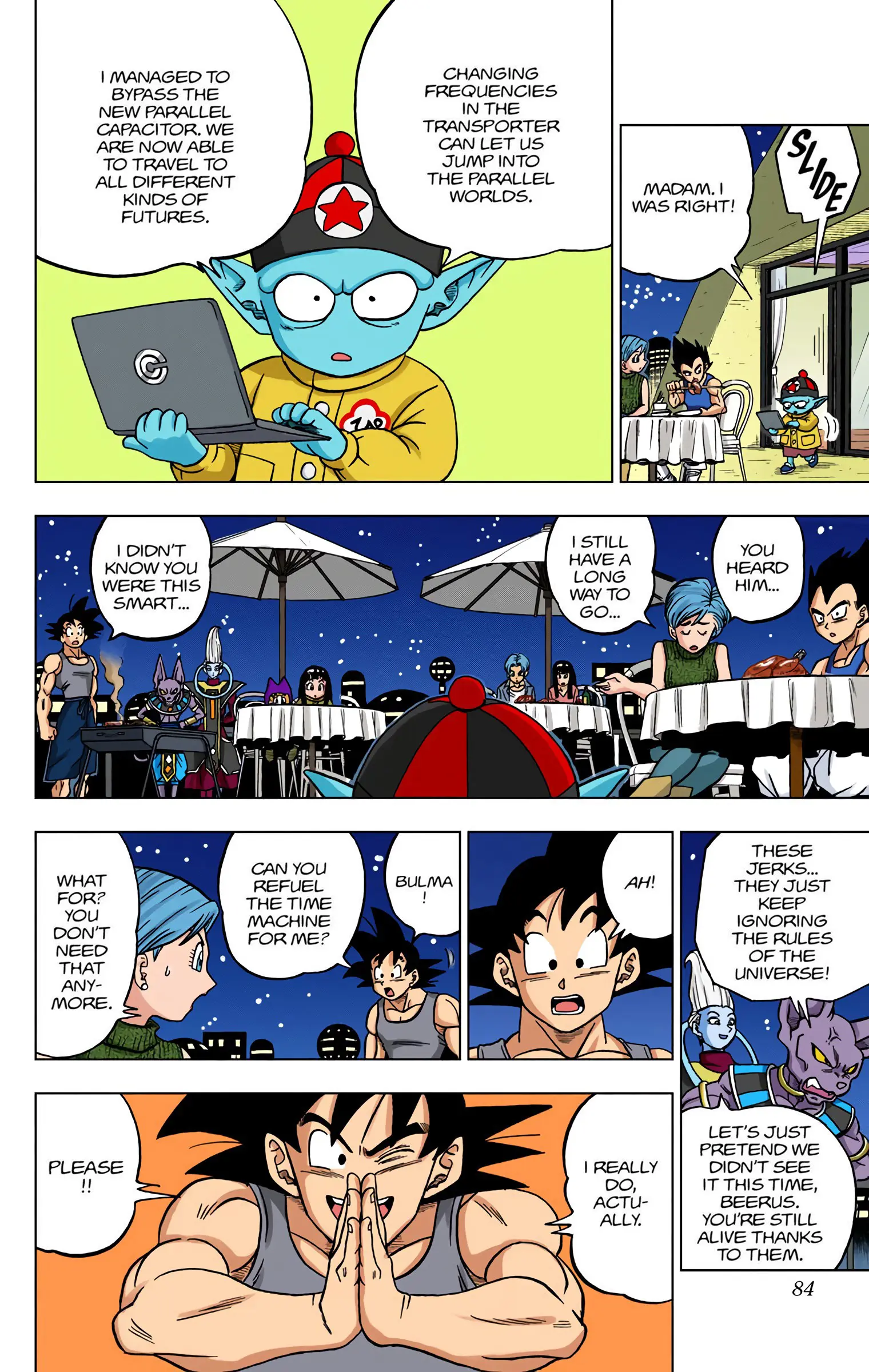 Dragon Ball Super Colored Manga, chapter 26, page 32