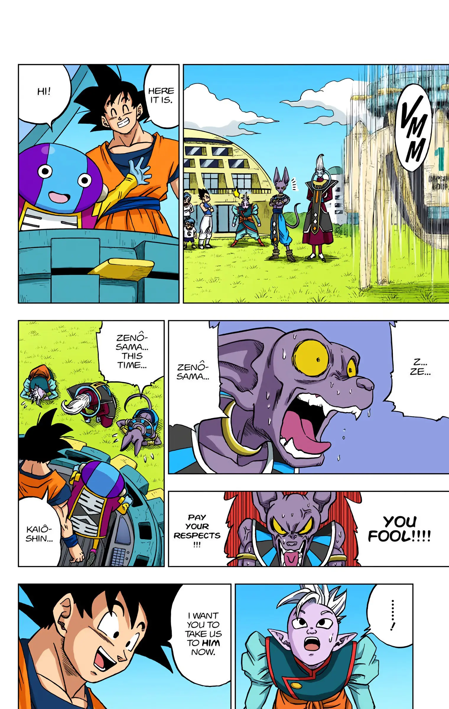 Dragon Ball Super Colored Manga, chapter 26, page 34