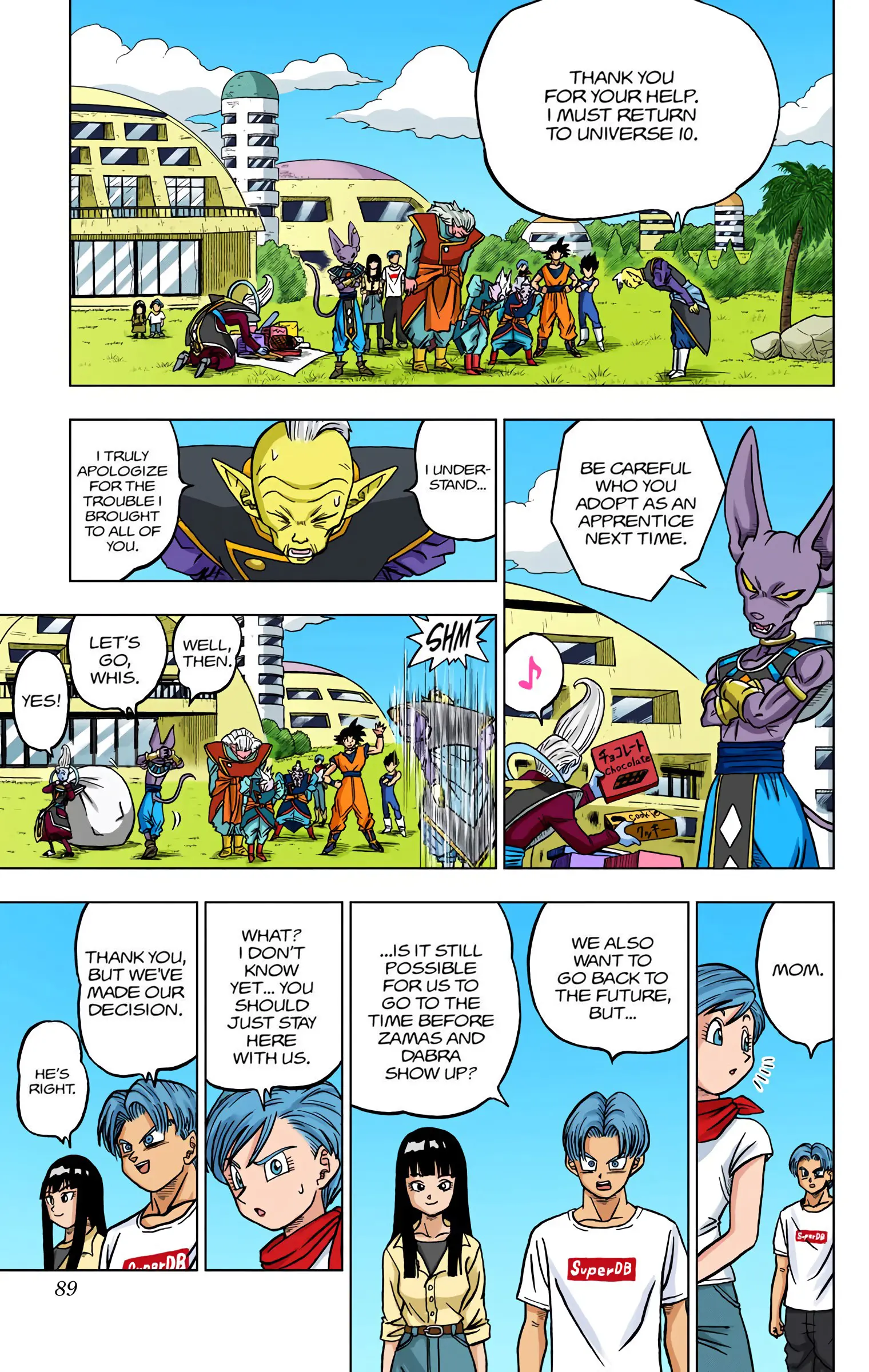 Dragon Ball Super Colored Manga, chapter 26, page 37