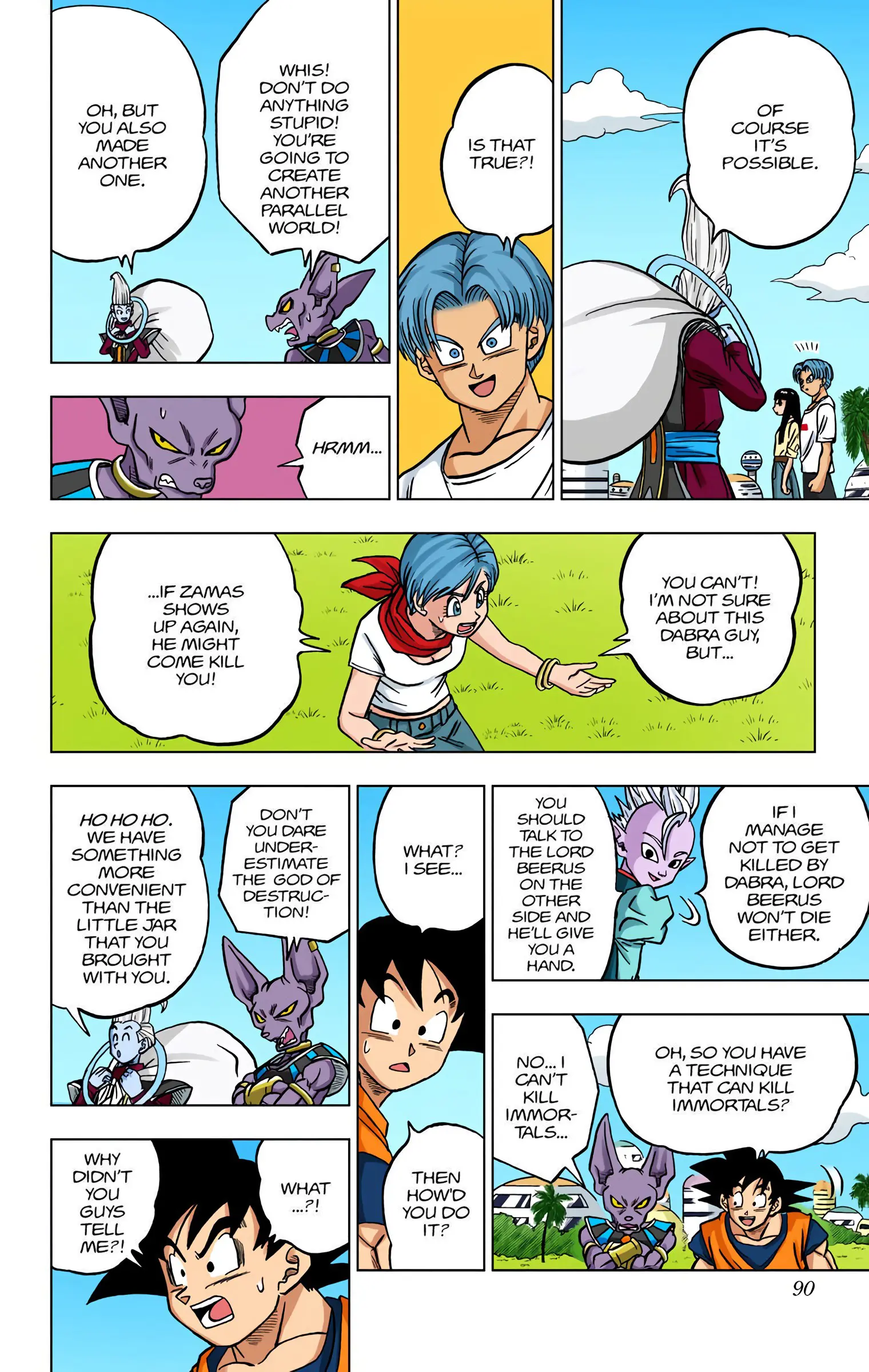 Dragon Ball Super Colored Manga, chapter 26, page 38