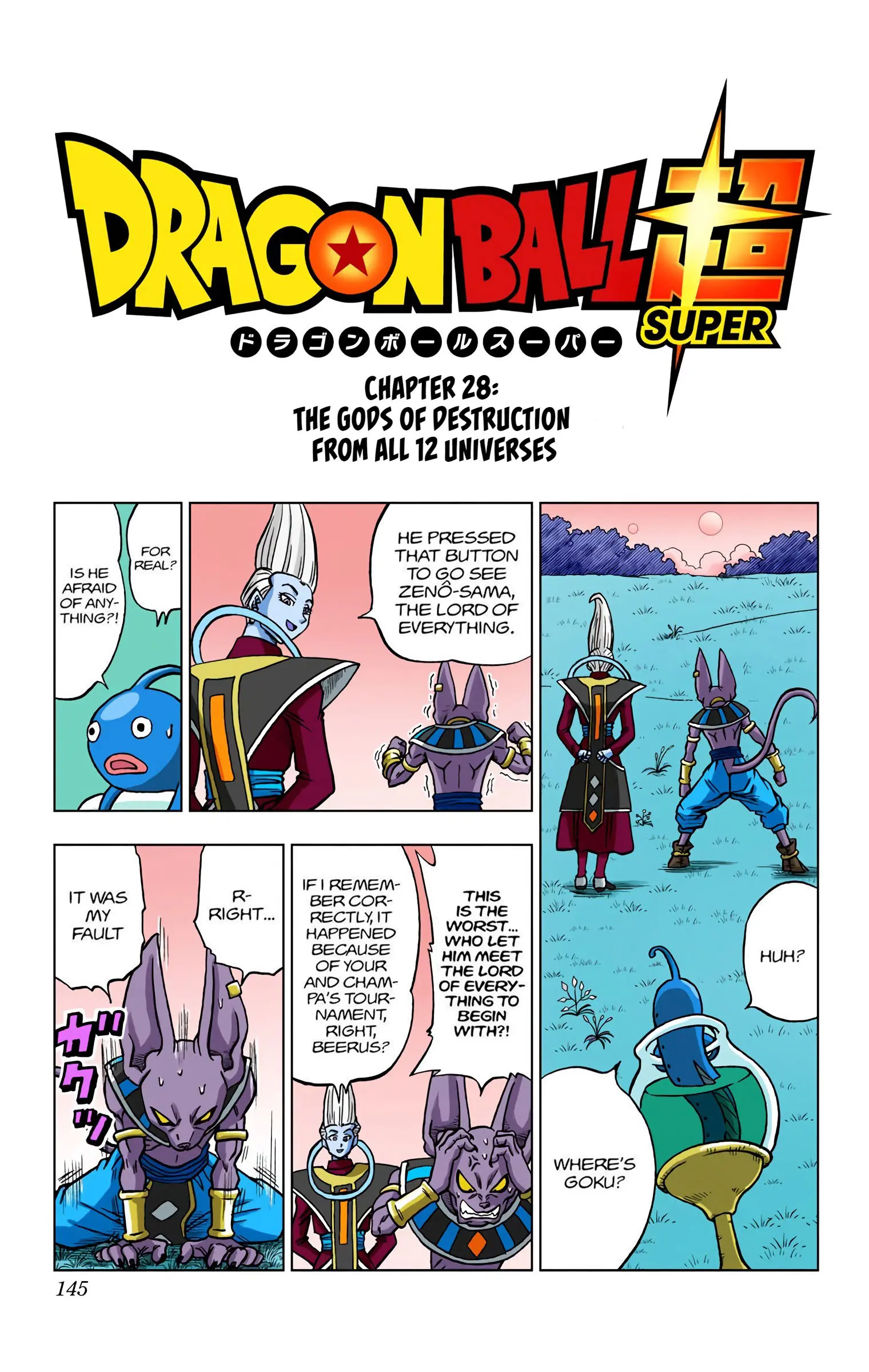 Dragon Ball Super Colored Manga, chapter 28, page 1