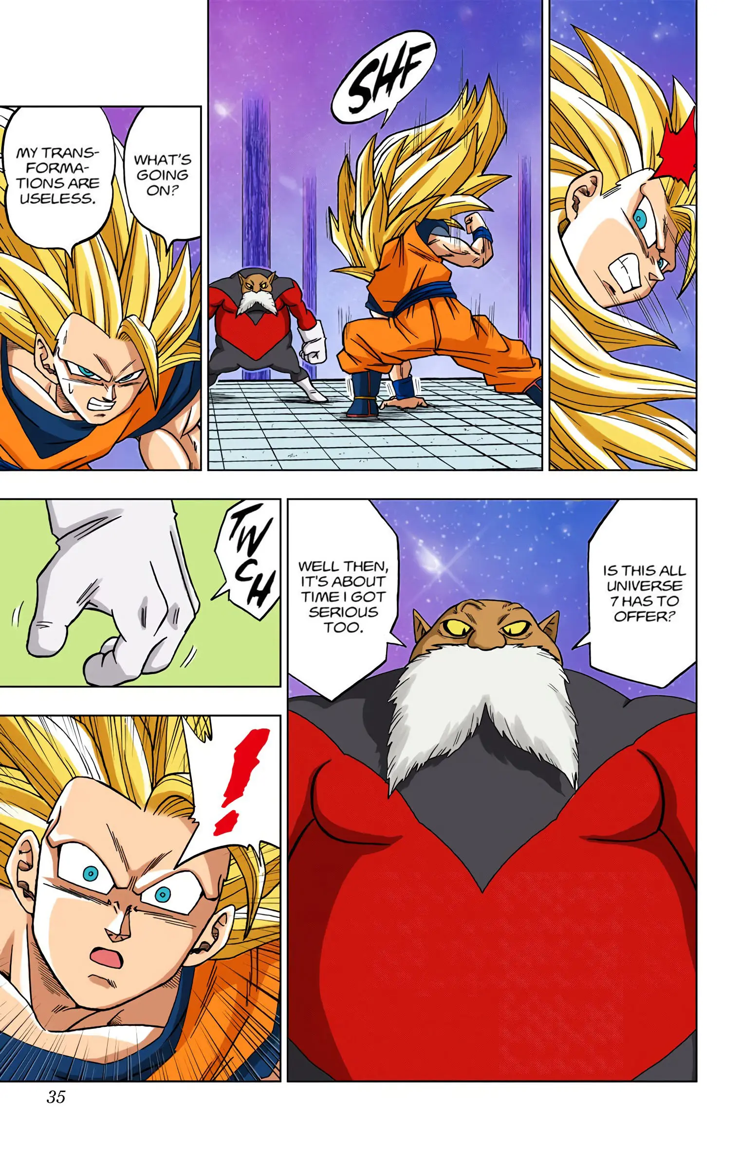 Dragon Ball Super Colored Manga, chapter 29, page 34