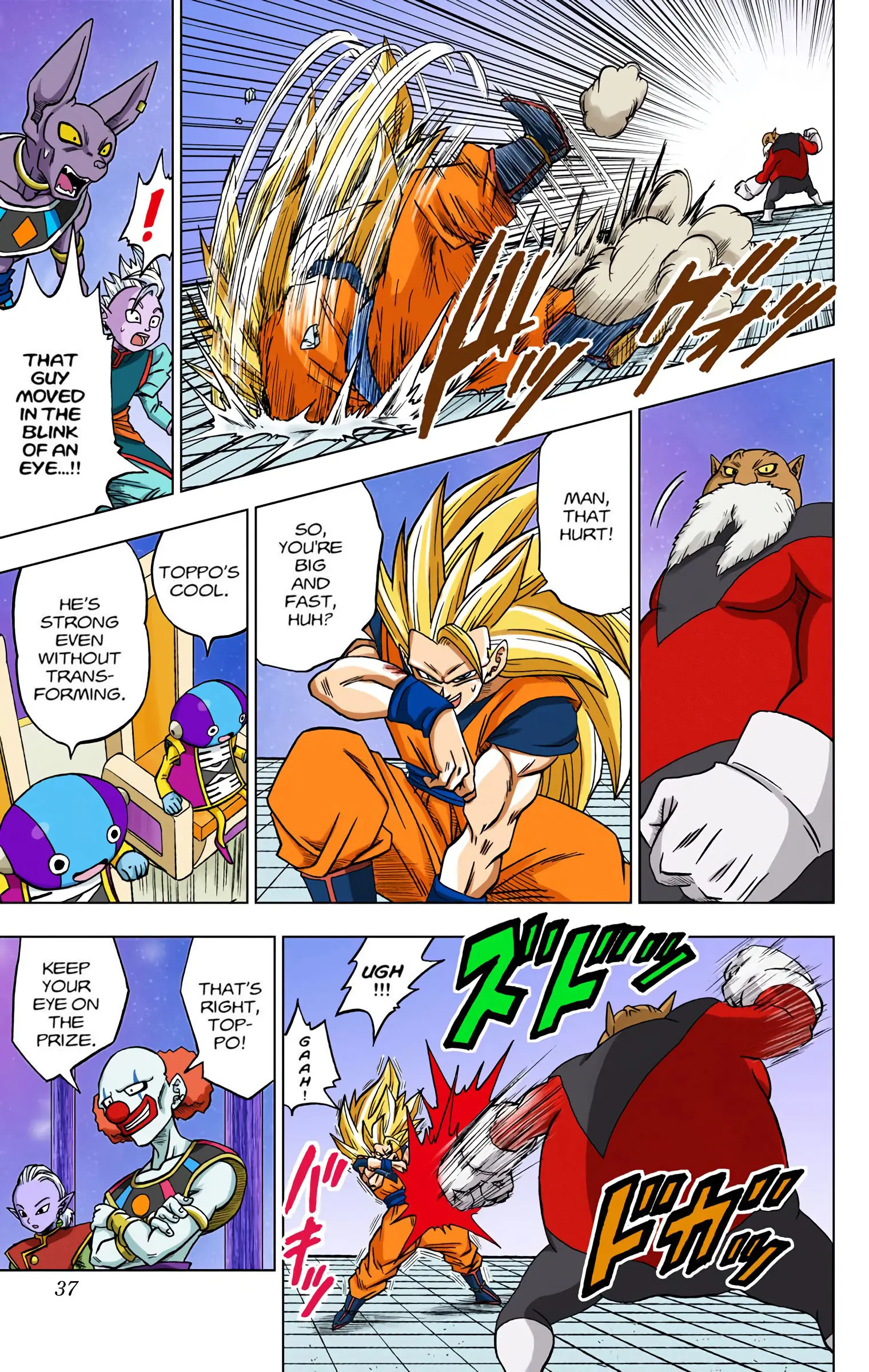 Dragon Ball Super Colored Manga, chapter 29, page 36