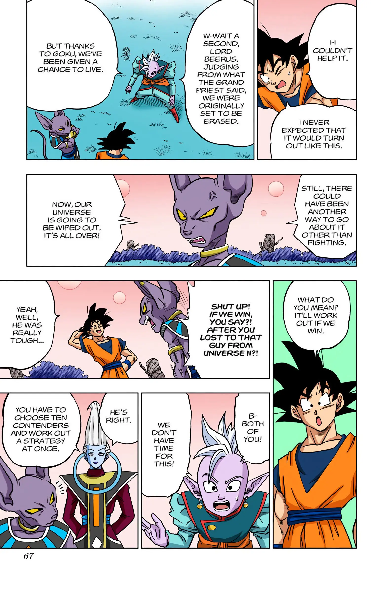 Dragon Ball Super Colored Manga, chapter 30, page 15