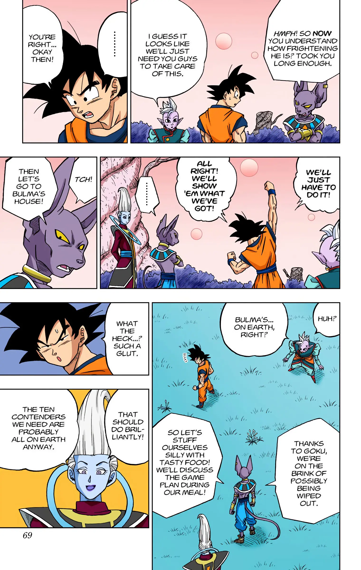 Dragon Ball Super Colored Manga, chapter 30, page 17