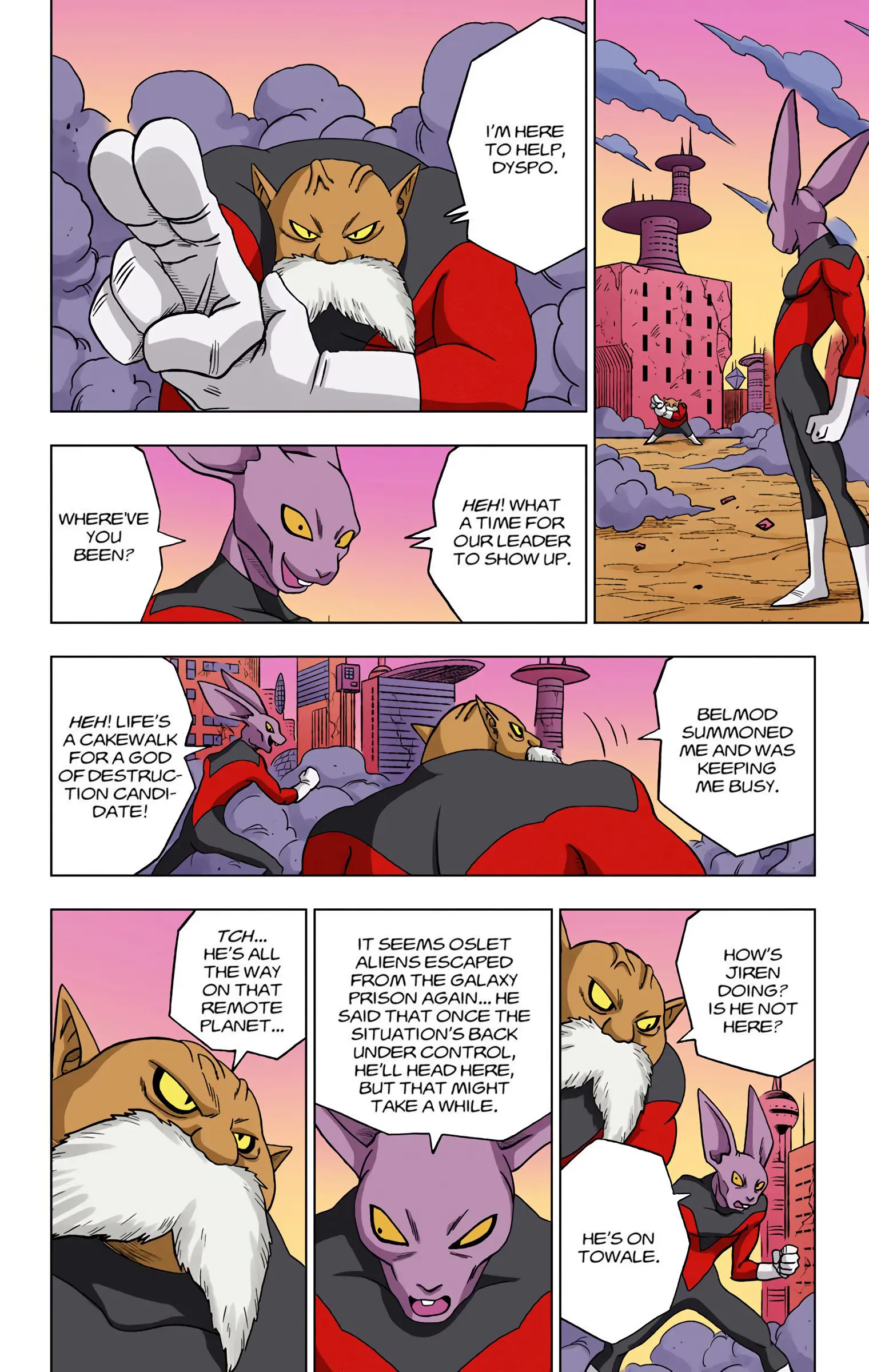 Dragon Ball Super Colored Manga, chapter 30, page 34