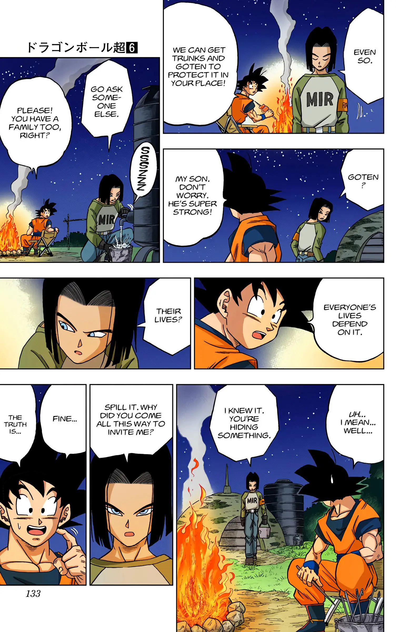 Dragon Ball Super Colored Manga, chapter 31, page 35